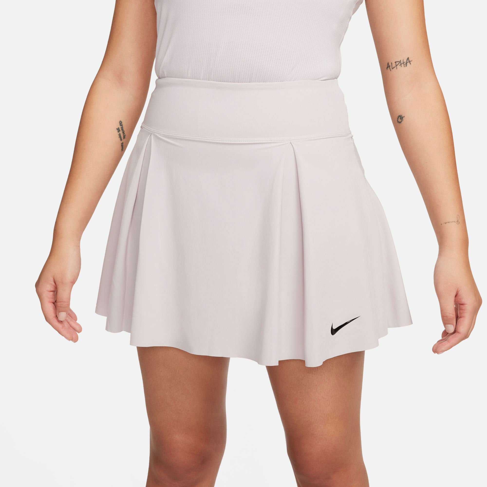 NikeCourt Advantage Women's Dri-FIT Regular Tennis Skirt - Grey (3)