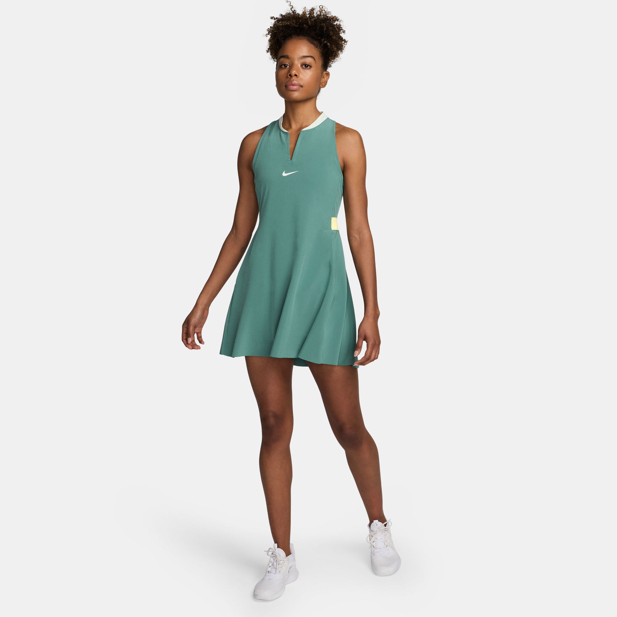 NikeCourt Advantage Women's Dri-FIT Tennis Dress - Green (6)