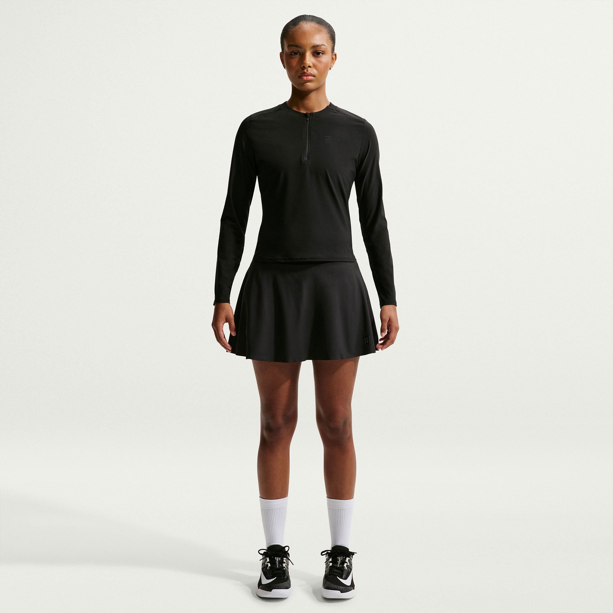 NikeCourt Advantage Women's Dri-FIT Tennis Mid Layer - Black (4)