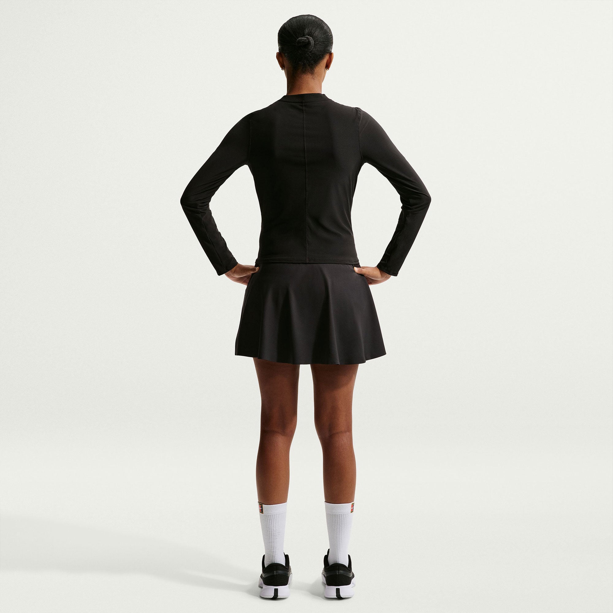 NikeCourt Advantage Women's Dri-FIT Tennis Mid Layer - Black (5)