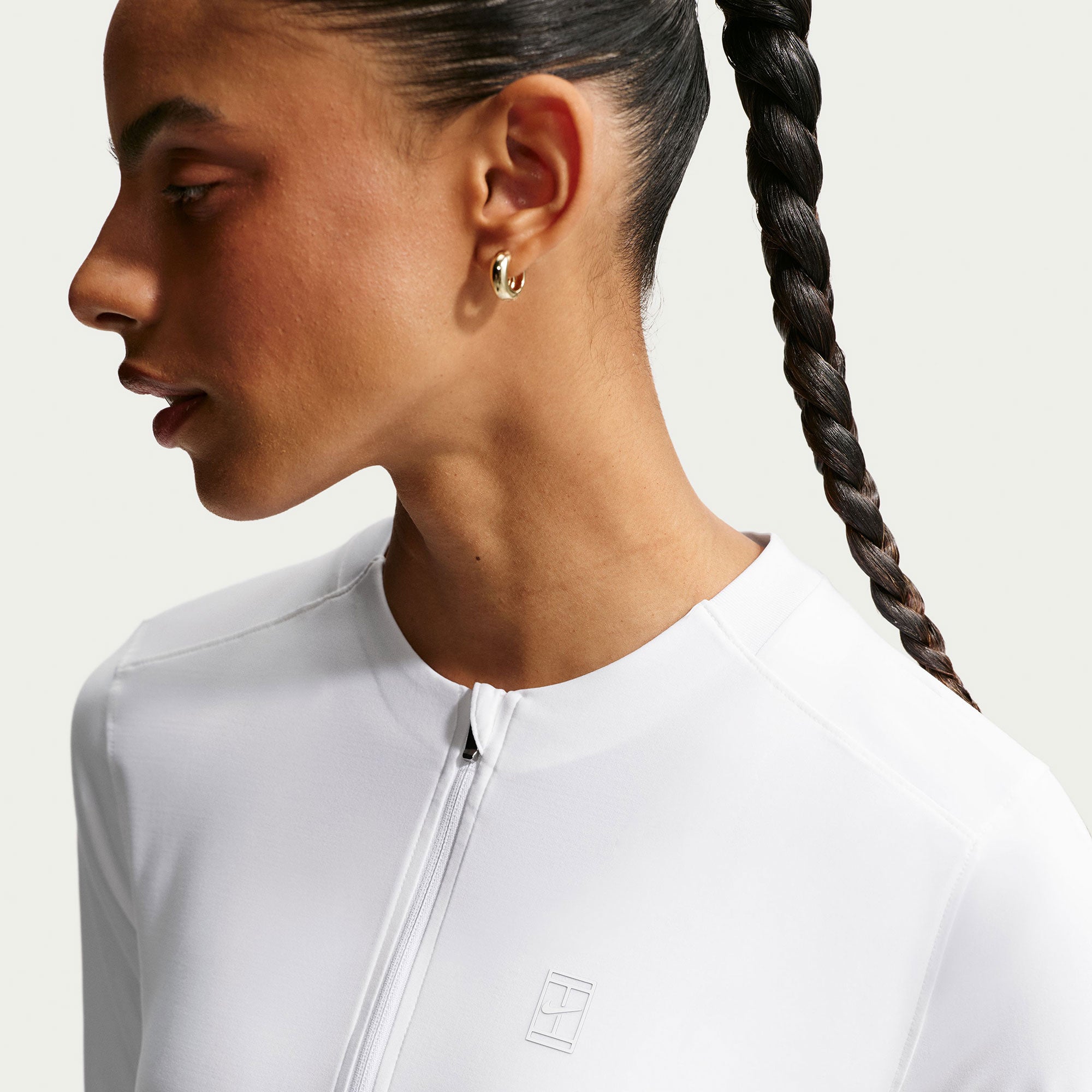 NikeCourt Advantage Women's Dri-FIT Tennis Mid Layer - White (3)
