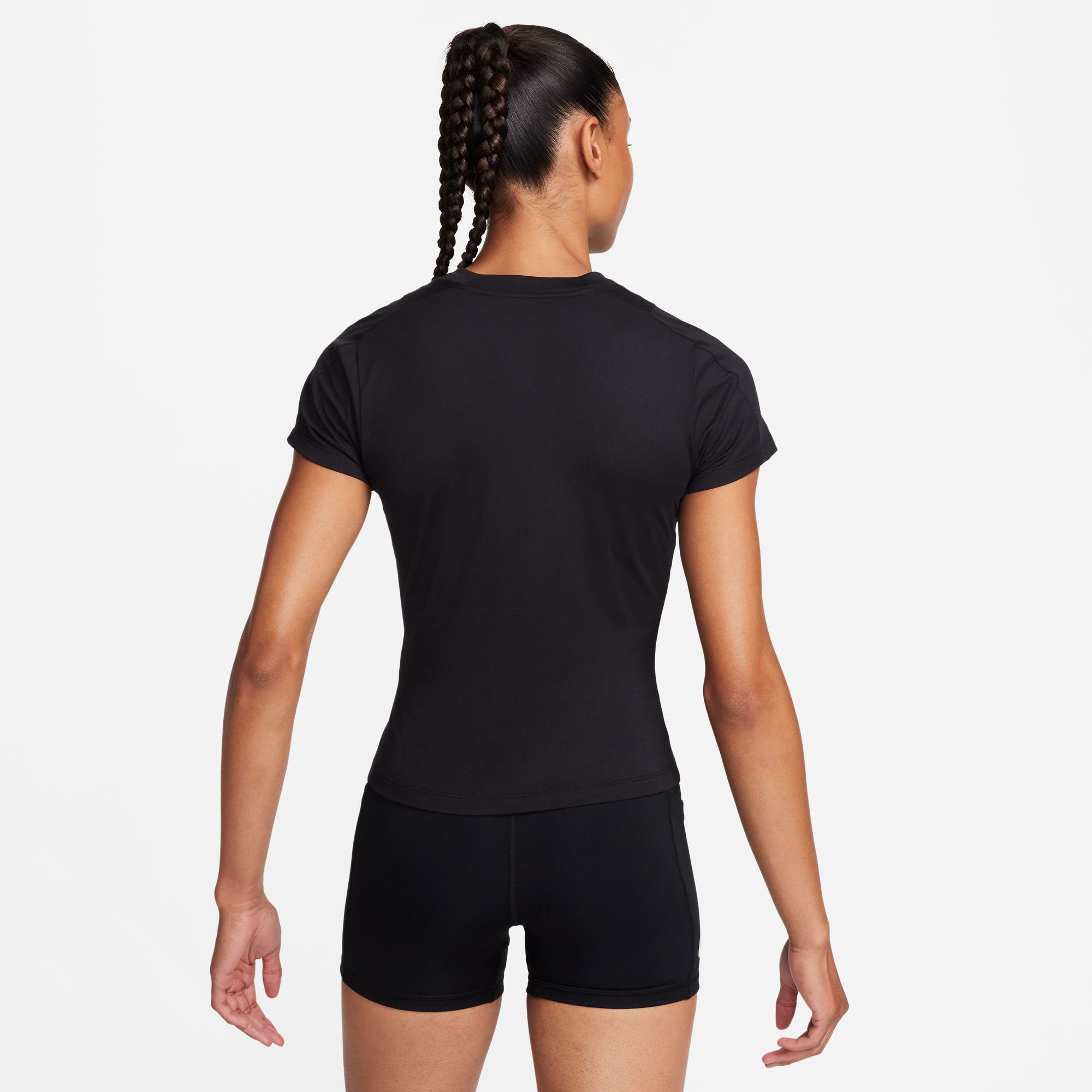 NikeCourt Advantage Women's Dri-FIT Tennis Shirt - Black (2)