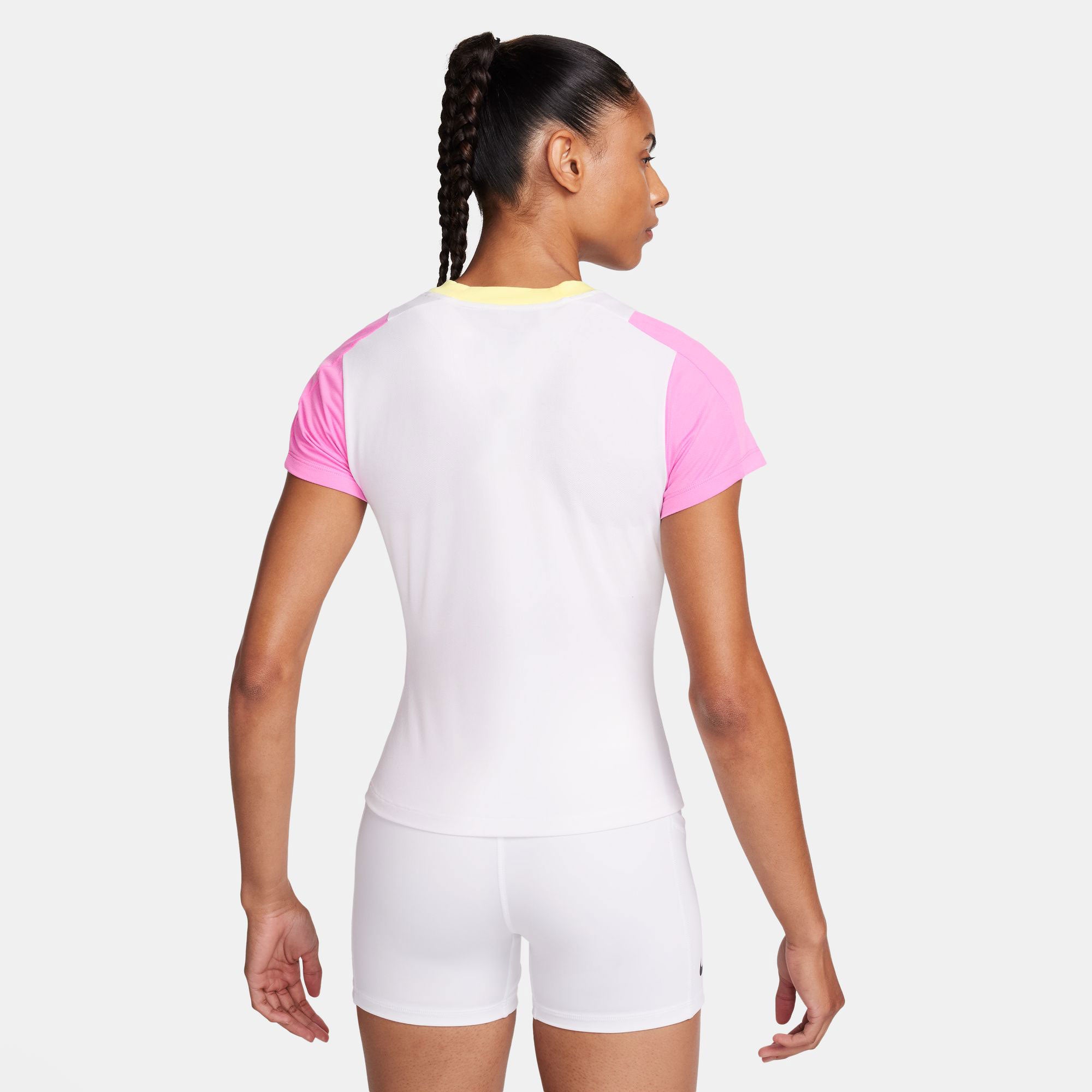 Nike Dri-Fit One Slim Tank W - active pink/white, Tennis Zone