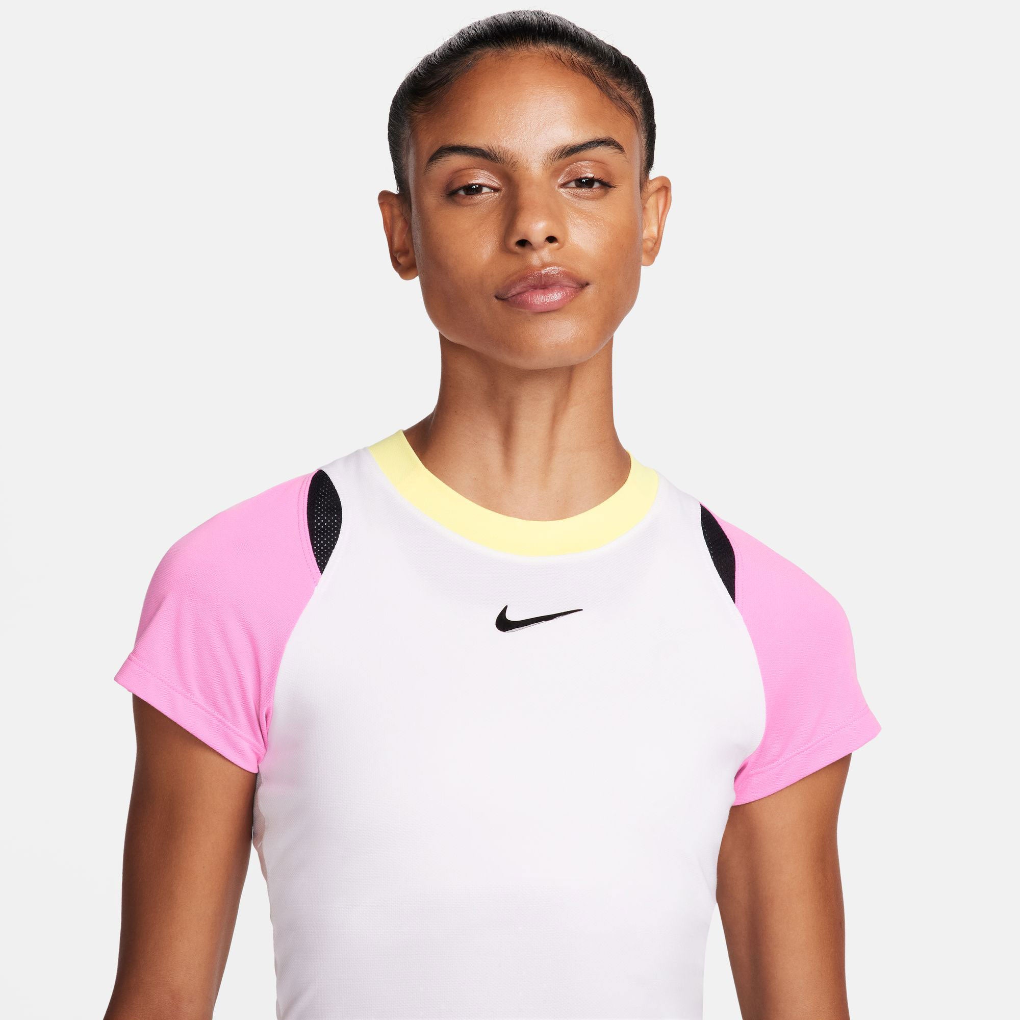 NikeCourt Advantage Women's Dri-FIT Tennis Shirt - White (3)