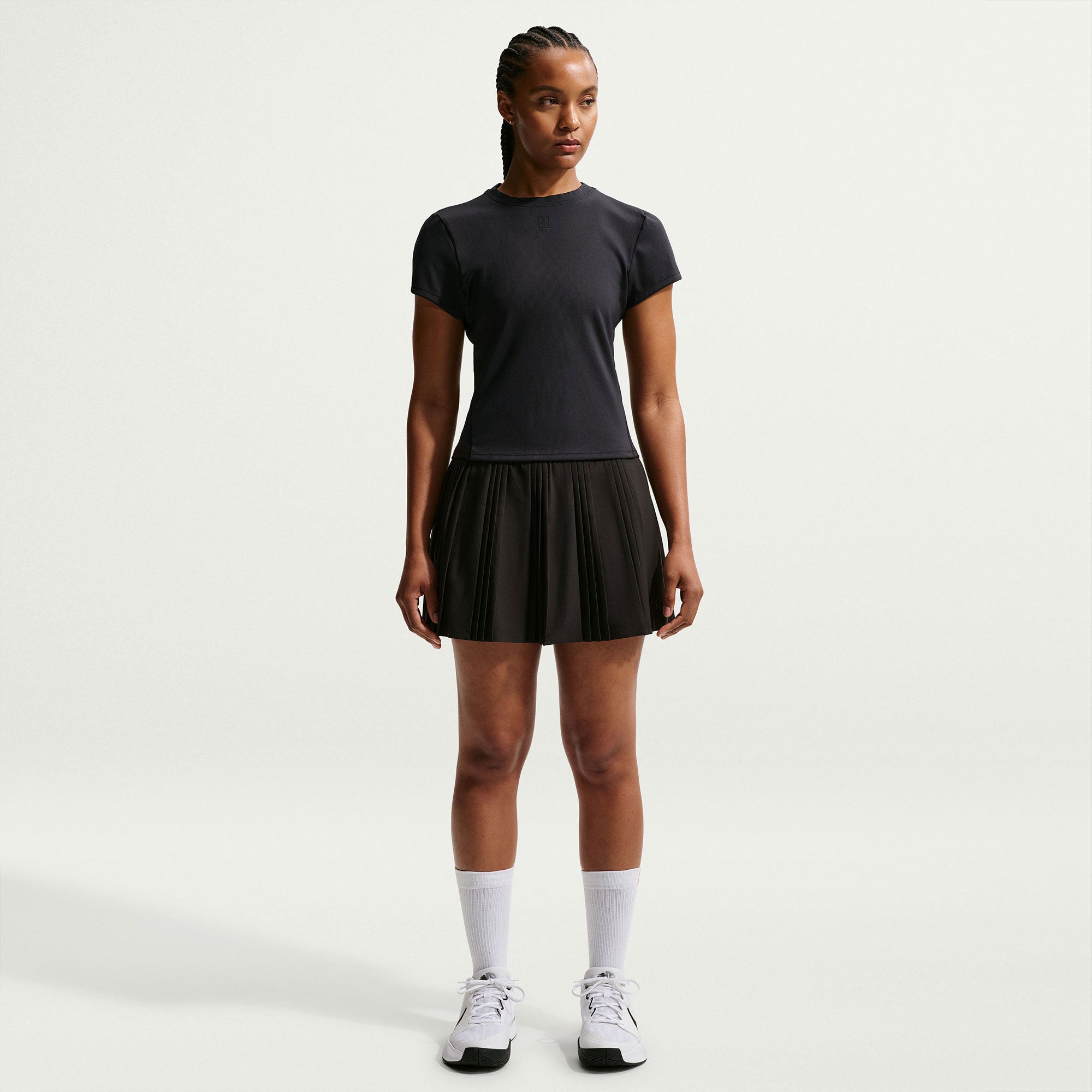NikeCourt Advantage Women's Dri-FIT Tennis Shirt - Black (4)