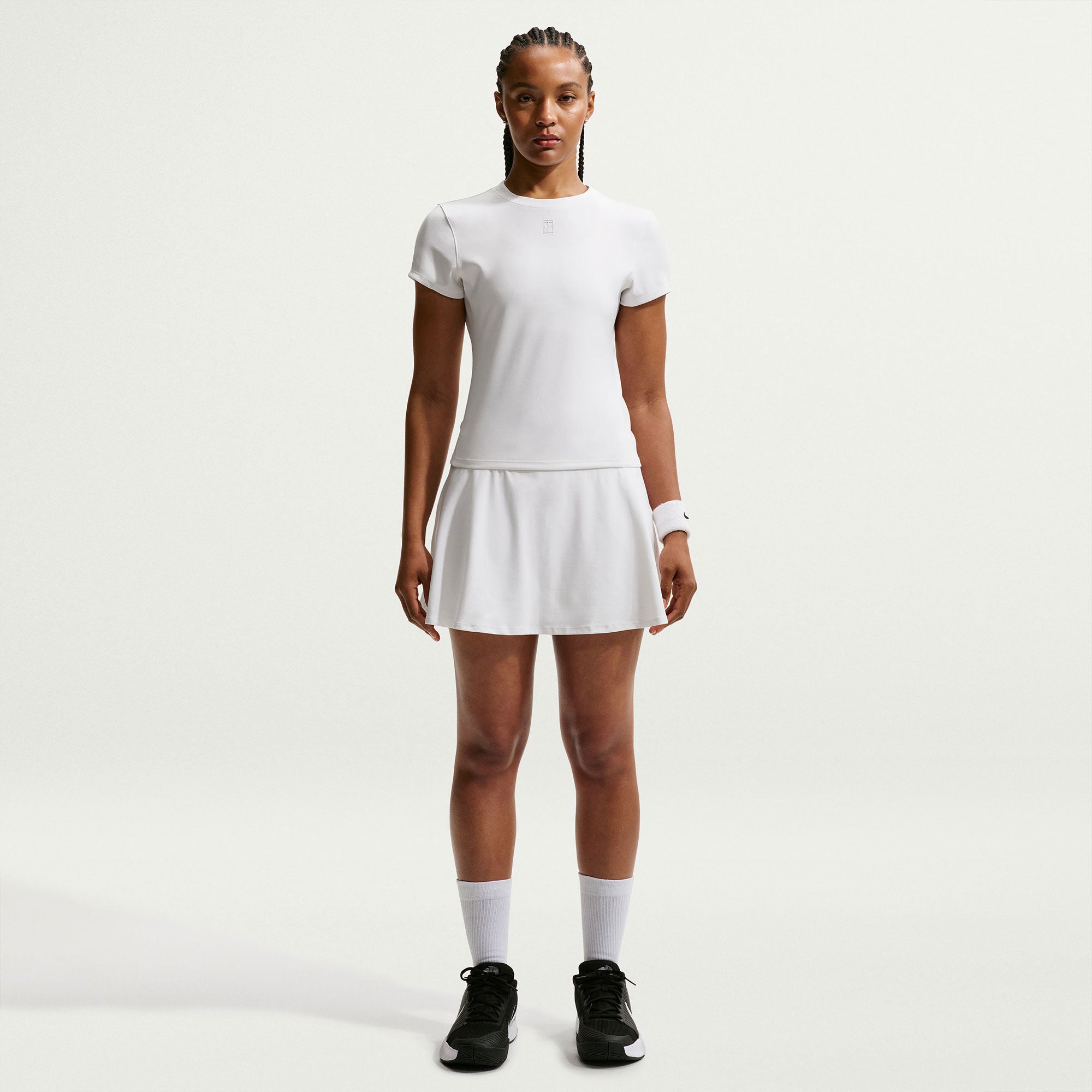 NikeCourt Advantage Women's Dri-FIT Tennis Shirt - White (5)