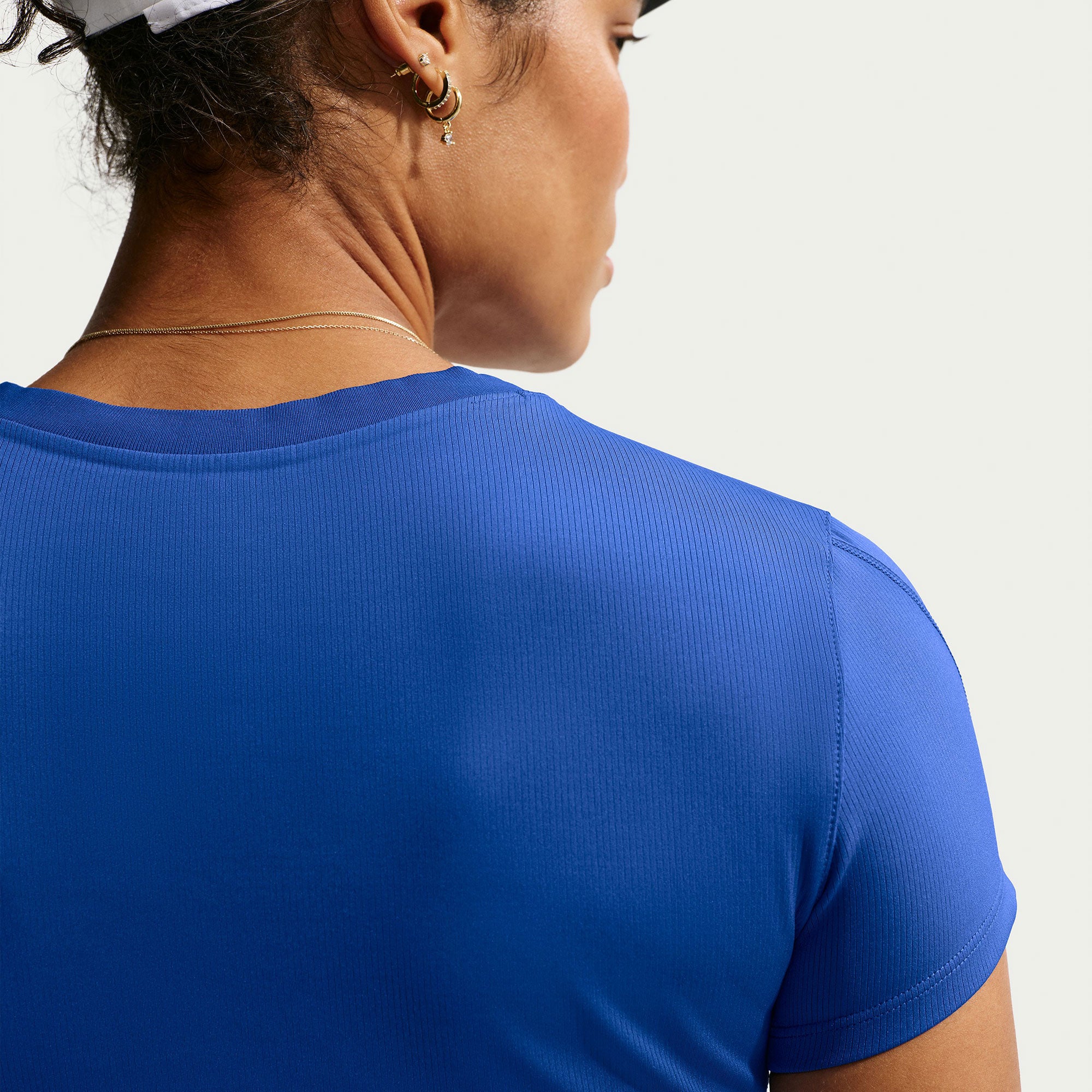 NikeCourt Advantage Women's Dri-FIT Tennis Shirt - Blue (2)