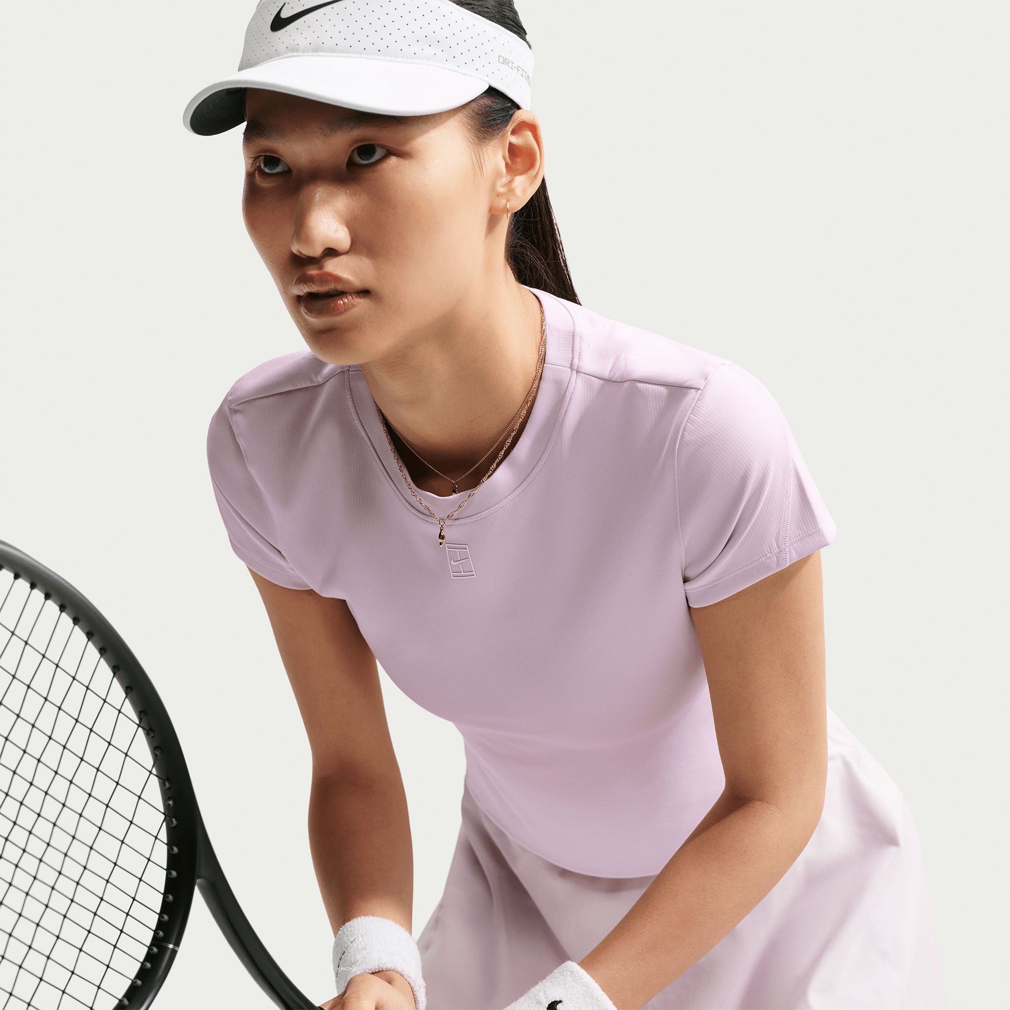 NikeCourt Advantage Women's Dri-FIT Tennis Shirt - Purple (3)