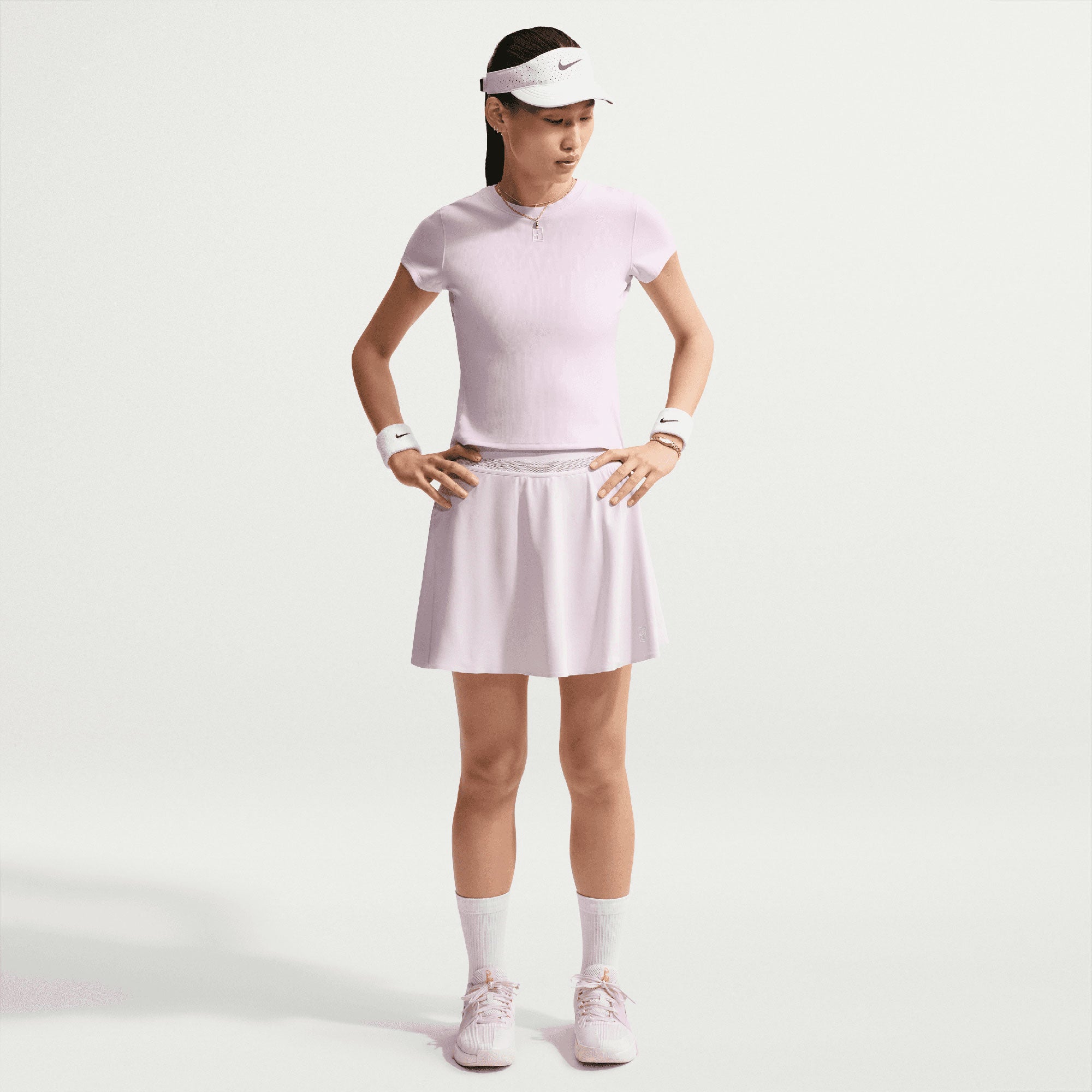 NikeCourt Advantage Women's Dri-FIT Tennis Shirt - Purple (4)