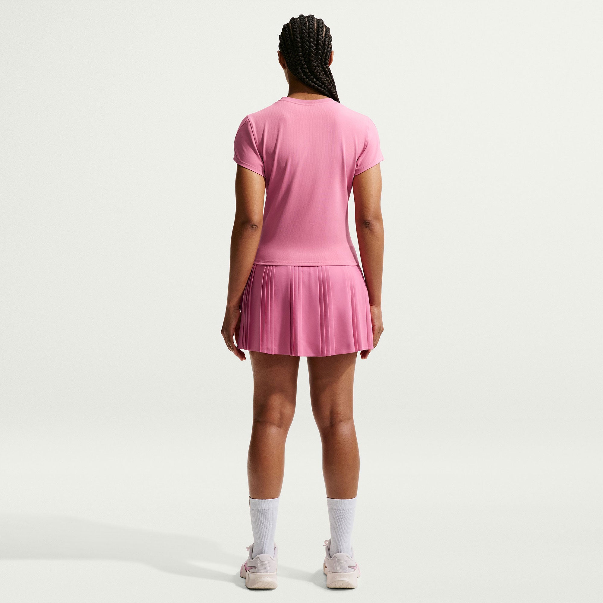 NikeCourt Advantage Women's Dri-FIT Tennis Shirt - Pink (4)