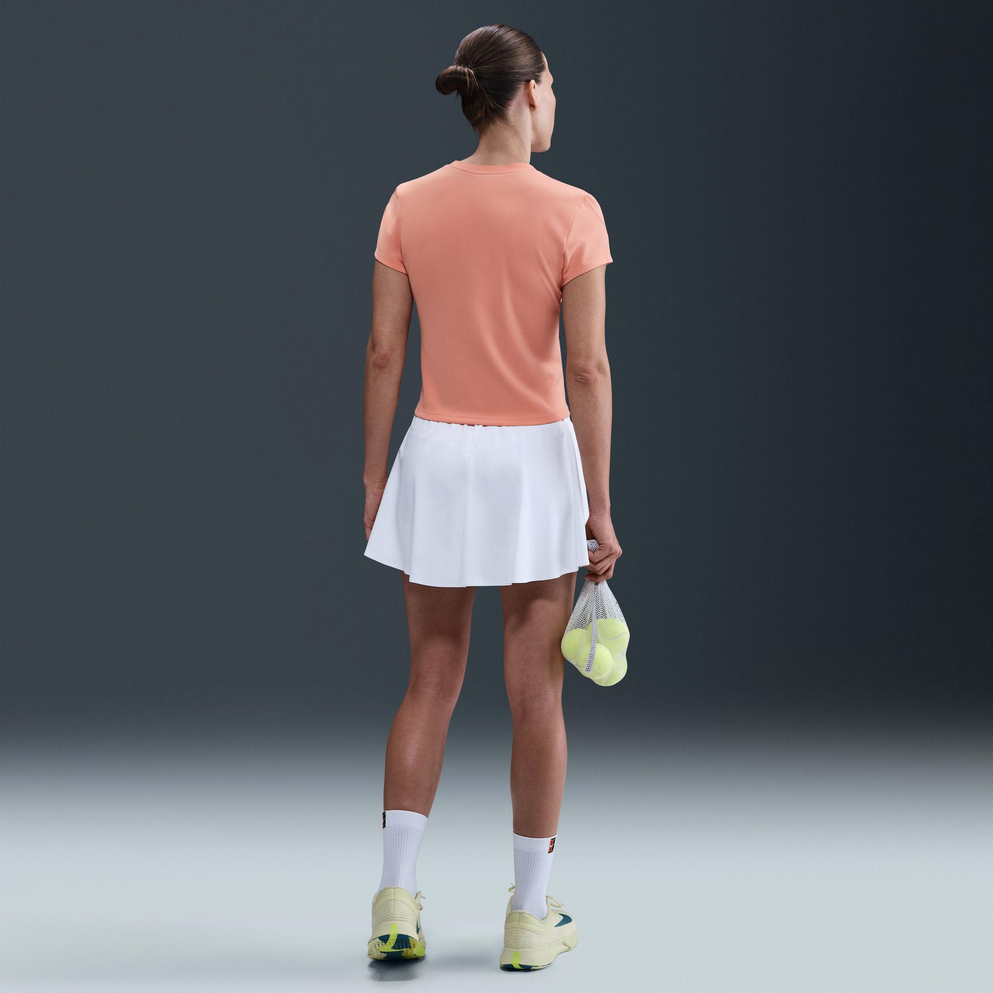 NikeCourt Advantage Women's Dri-FIT Tennis Shirt - Orange (5)