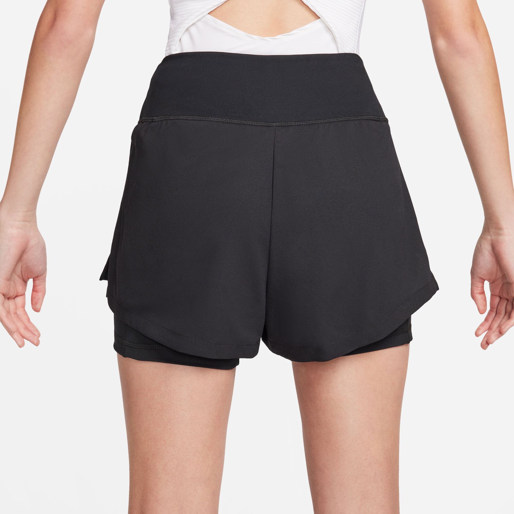 NikeCourt Advantage Women's Dri-FIT Tennis Shorts - Black (2)