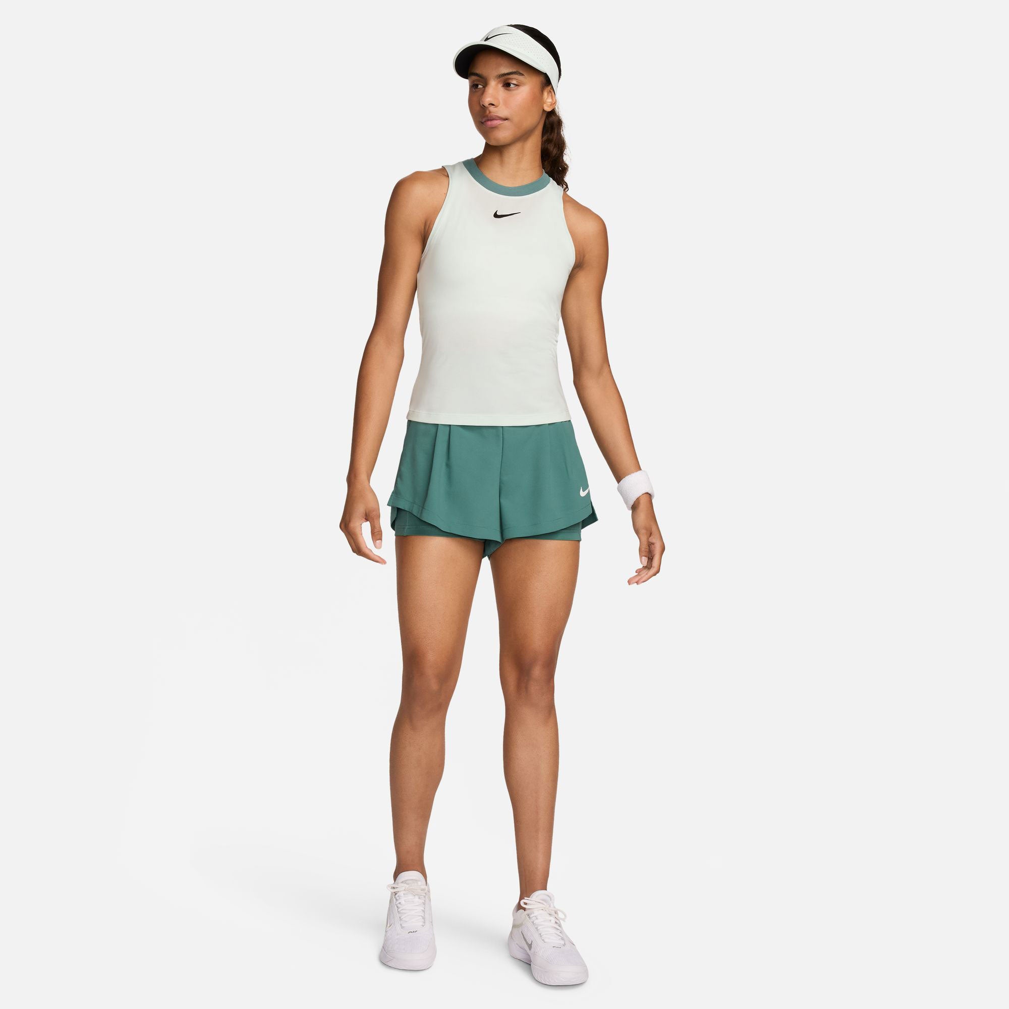 NikeCourt Advantage Women's Dri-FIT Tennis Tank - Green (6)