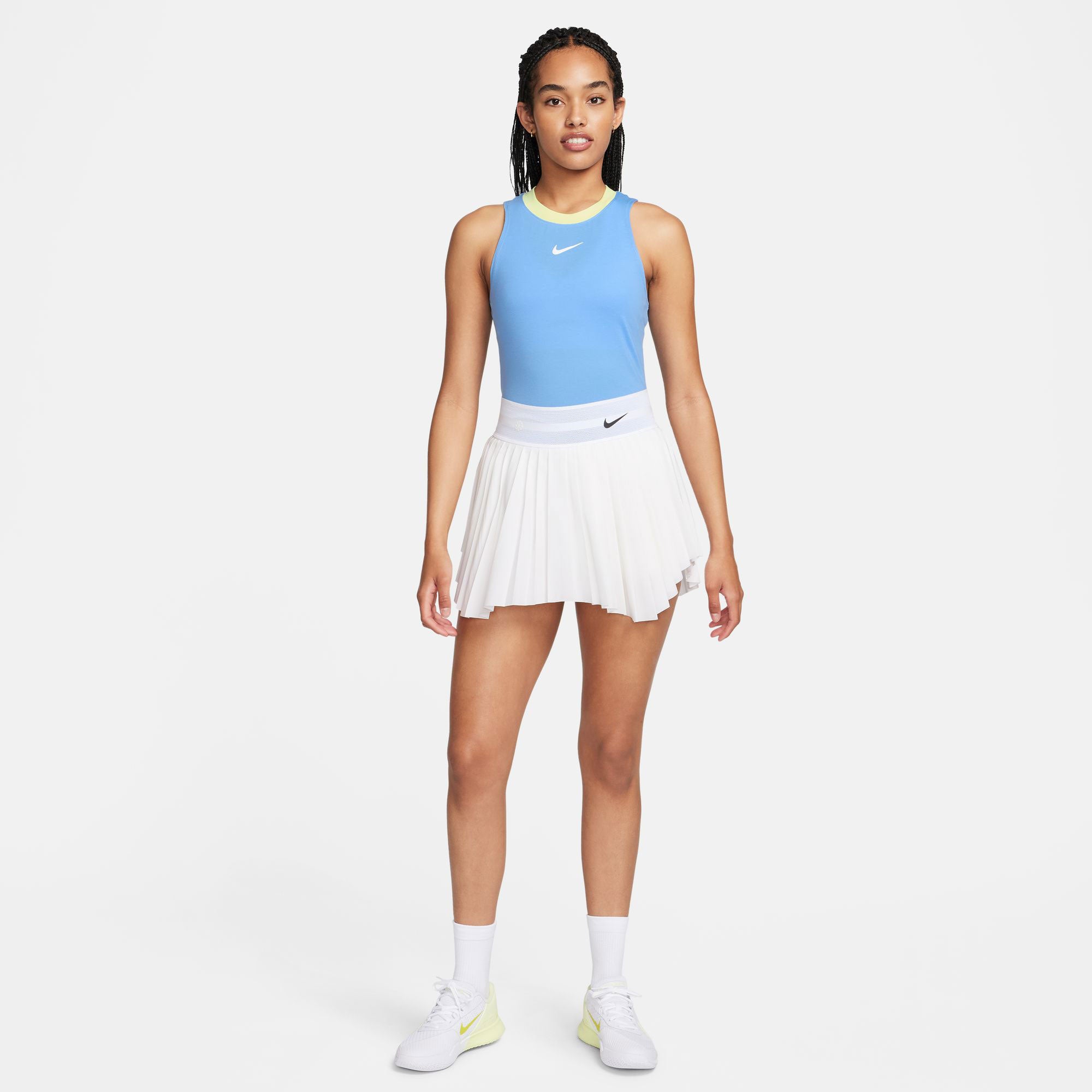 NikeCourt Advantage Women's Dri-FIT Tennis Tank - Blue (5)