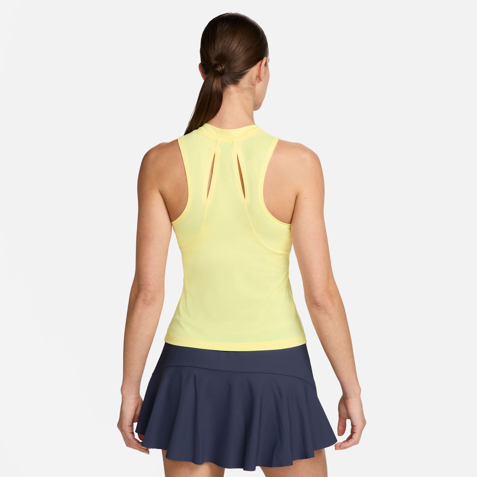 NikeCourt Advantage Women's Dri-FIT Tennis Tank - Yellow (2)