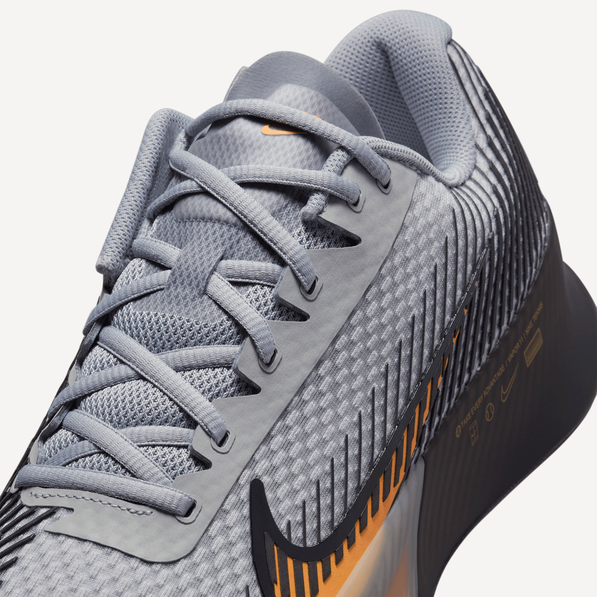 NikeCourt Air Zoom Vapor 11 Men's Clay Court Tennis Shoes - Grey (7)