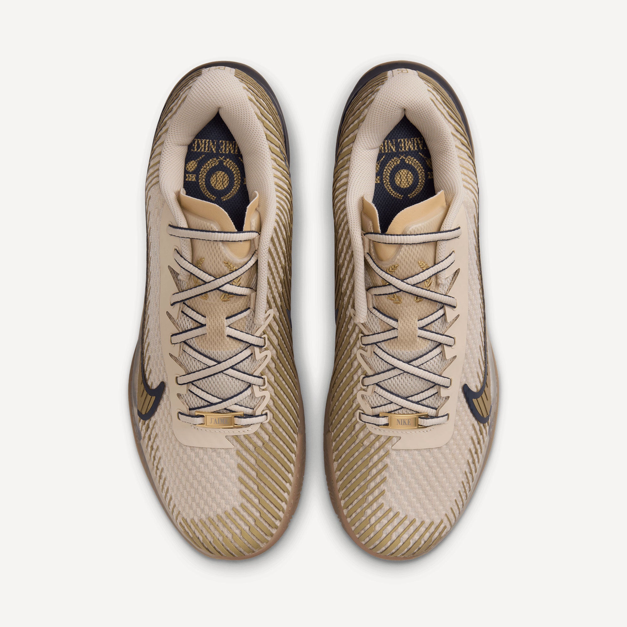 NikeCourt Air Zoom Vapor 11 Premium Men's Clay Court Tennis Shoes - Sand (6)