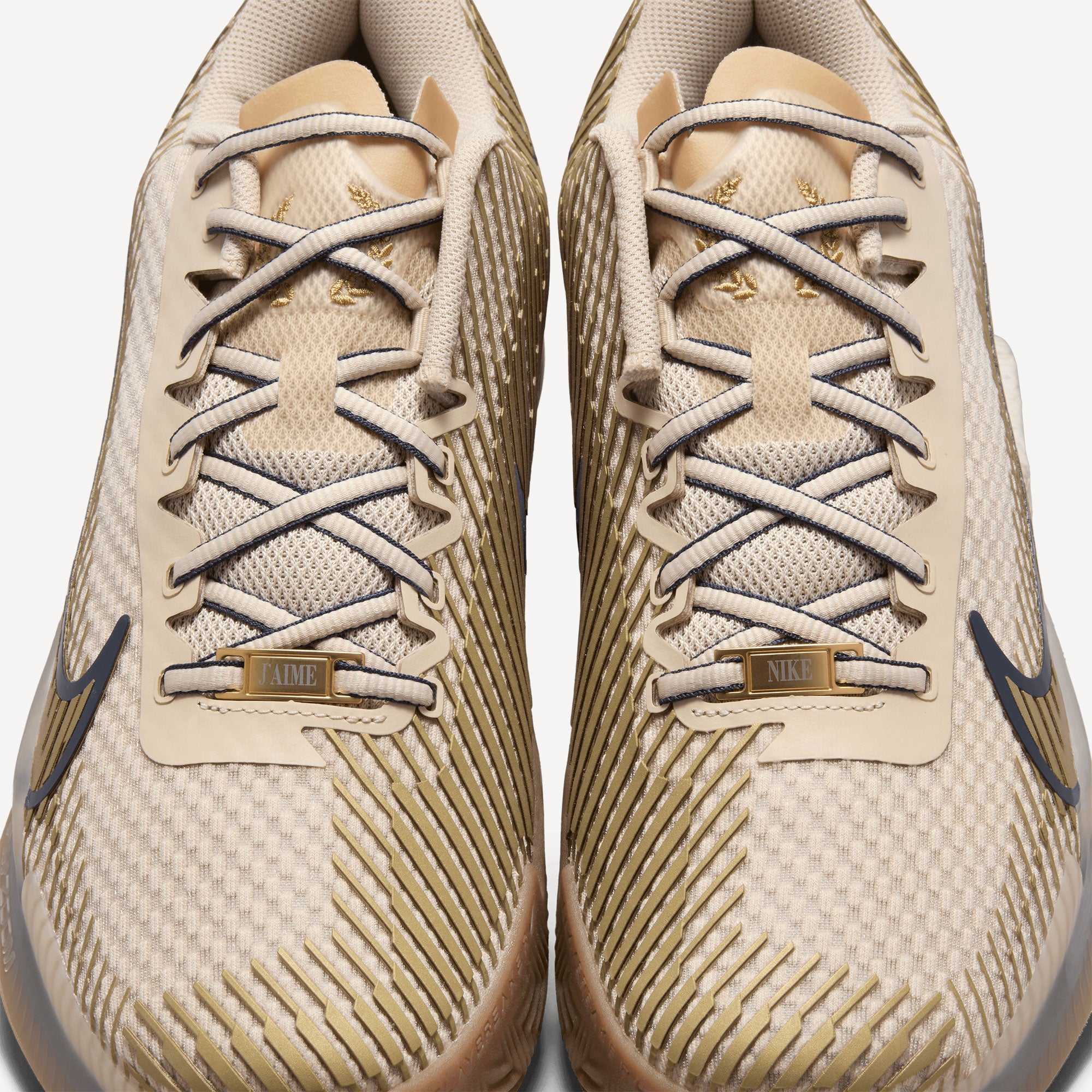 NikeCourt Air Zoom Vapor 11 Premium Men's Clay Court Tennis Shoes - Sand (9)