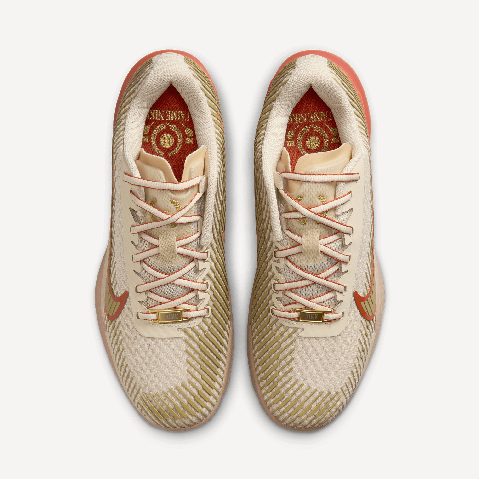 NikeCourt Air Zoom Vapor 11 Premium Women's Clay Court Tennis Shoes - Sand (5)