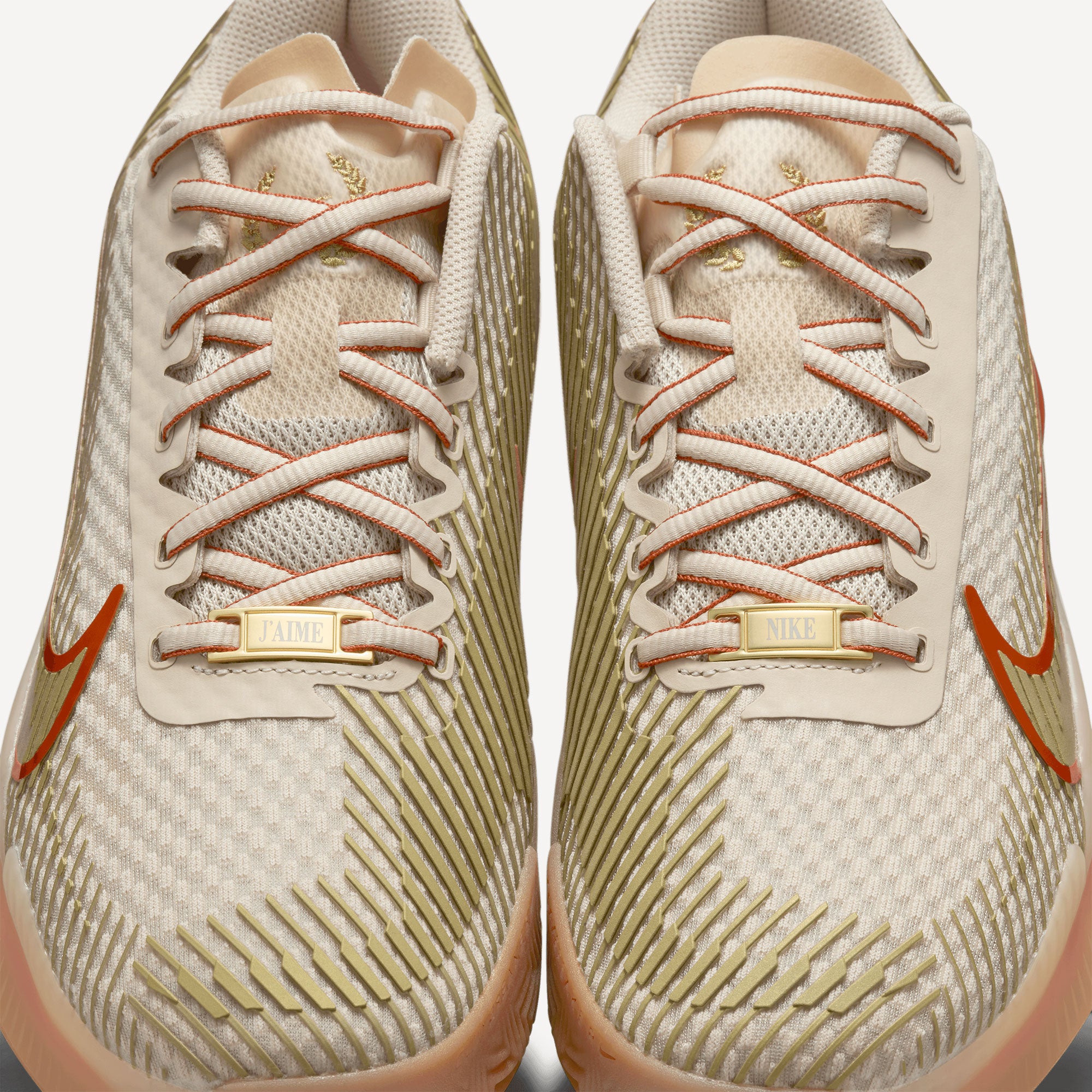 NikeCourt Air Zoom Vapor 11 Premium Women's Clay Court Tennis Shoes - Sand (8)