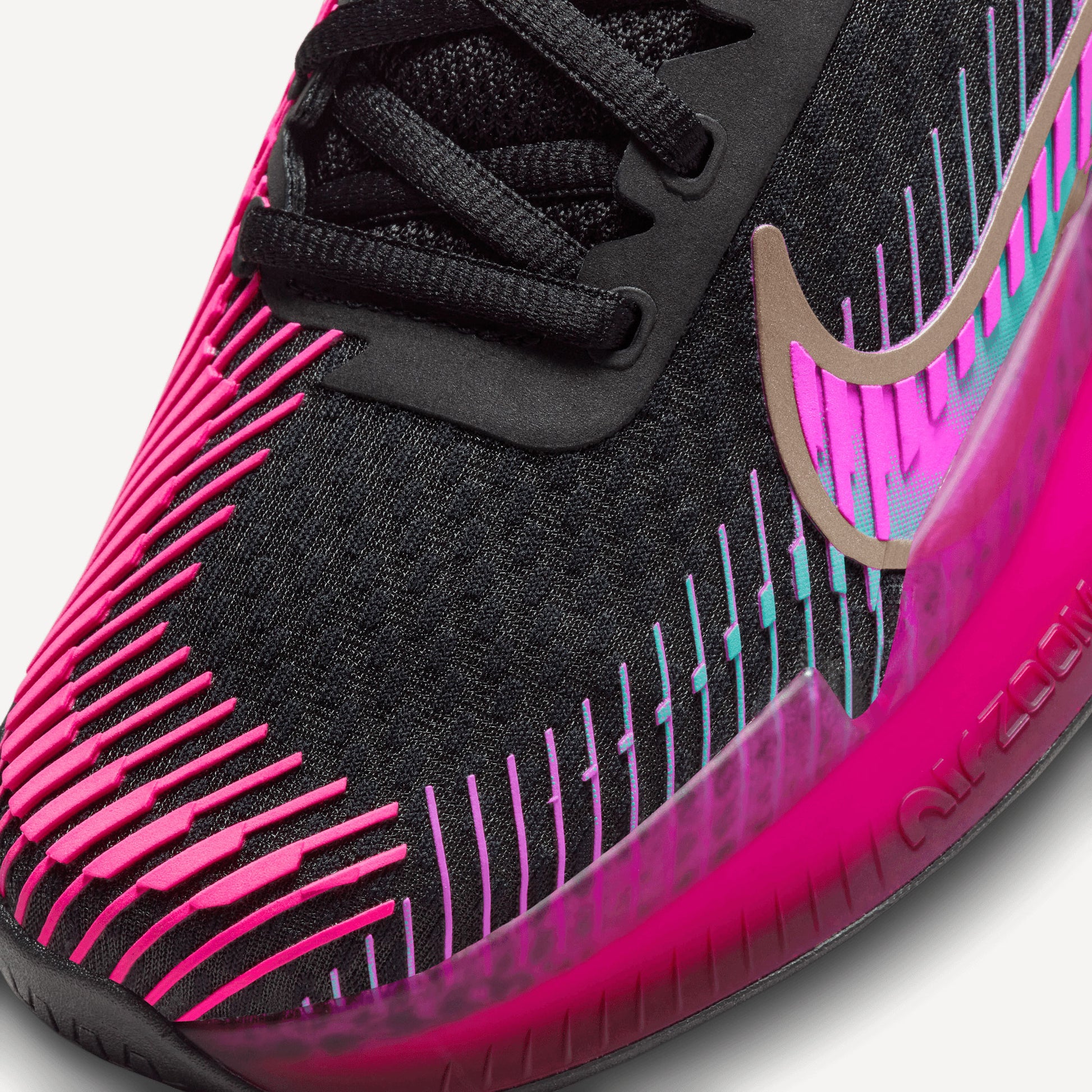 NikeCourt Air Zoom Vapor 11 Premium Women's Hard Court Tennis Shoes Black (7)