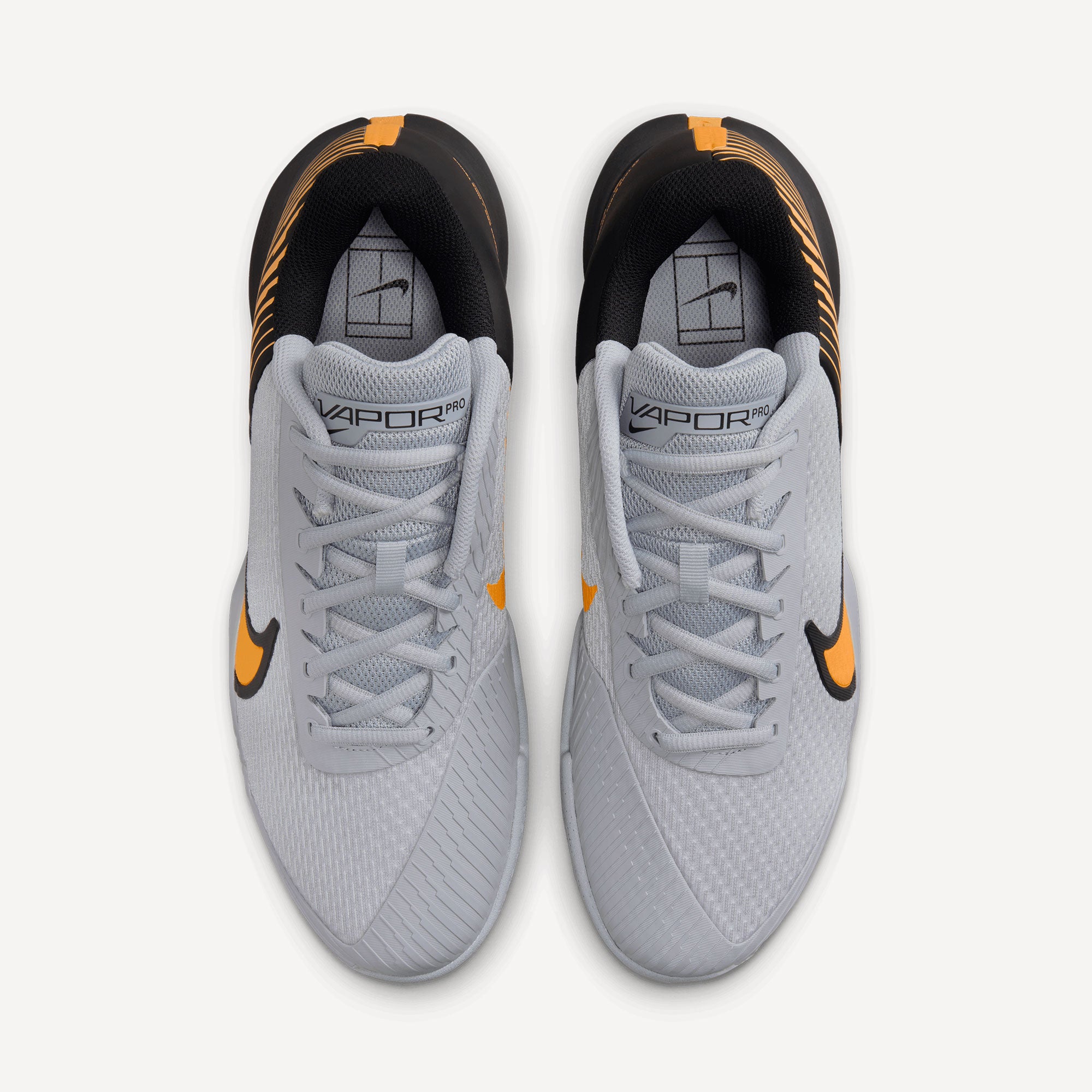NikeCourt Air Zoom Vapor Pro 2 Men's Clay Court Tennis Shoes - Grey (6)