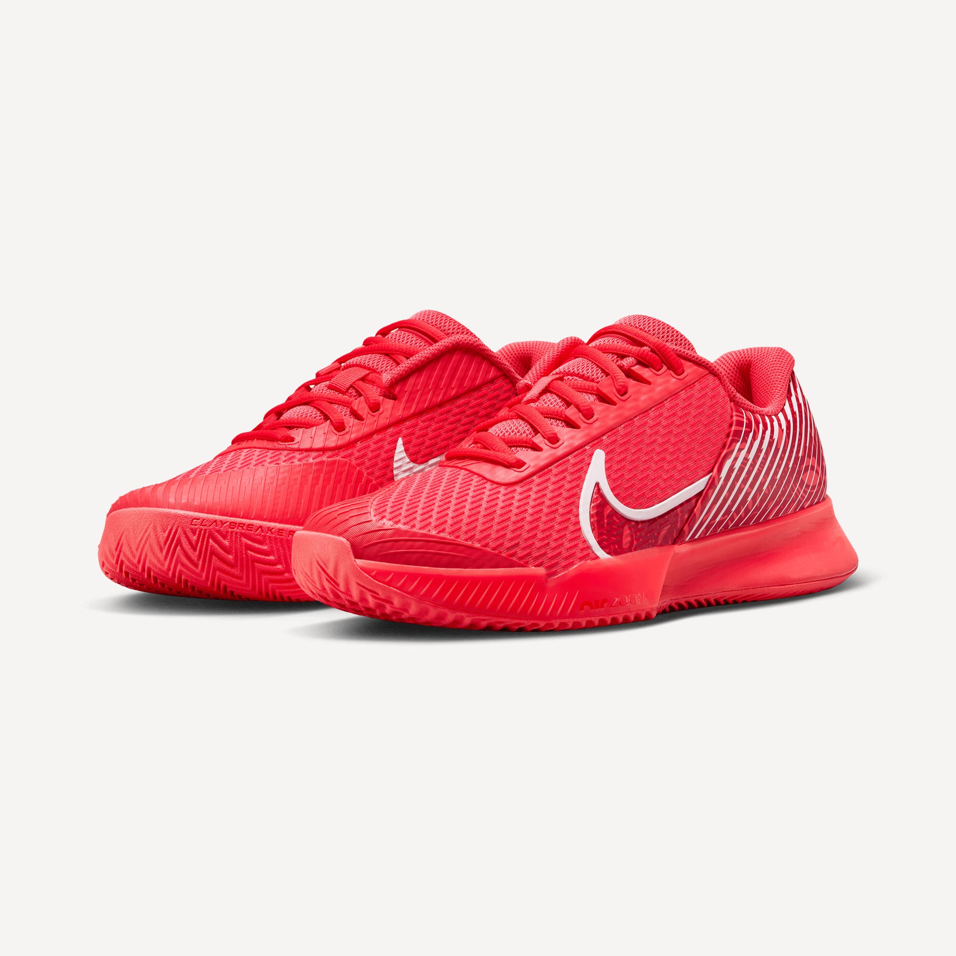 NikeCourt Air Zoom Vapor Pro 2 Men's Clay Court Tennis Shoes Red (4)