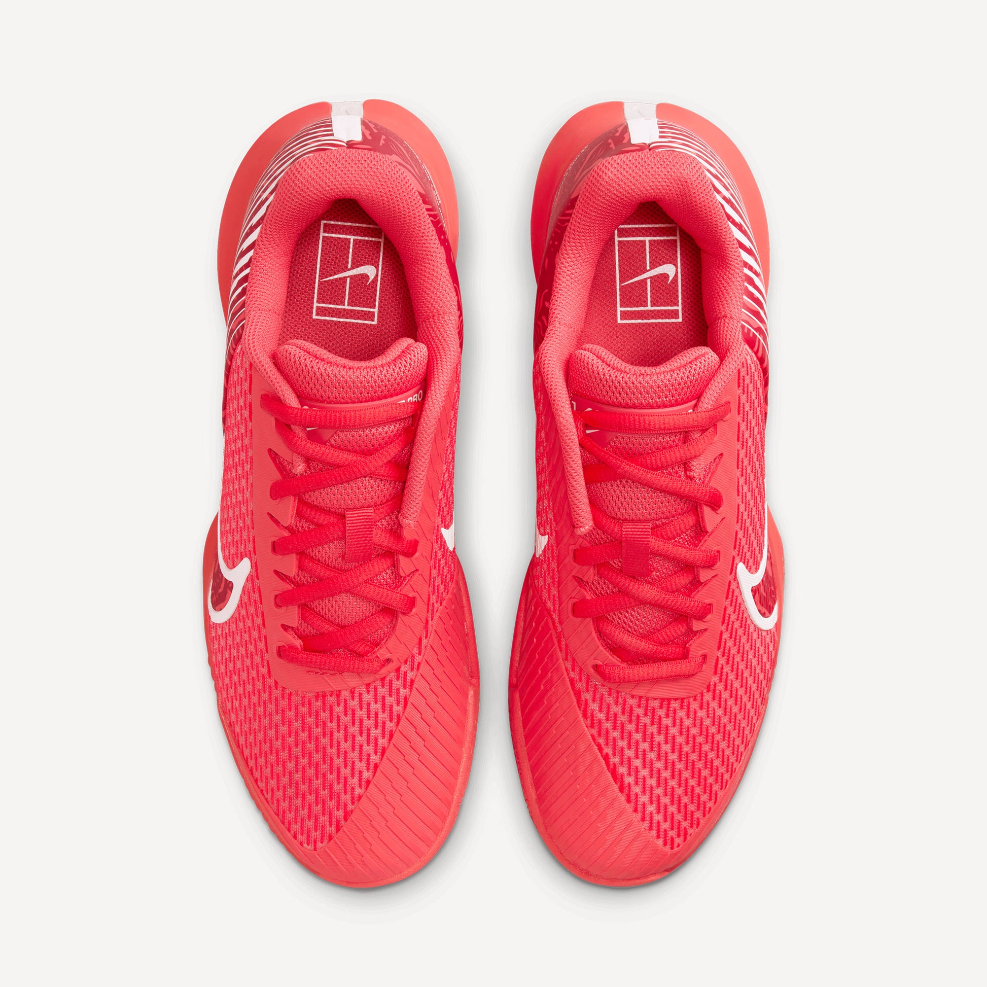 NikeCourt Air Zoom Vapor Pro 2 Men's Clay Court Tennis Shoes Red (6)