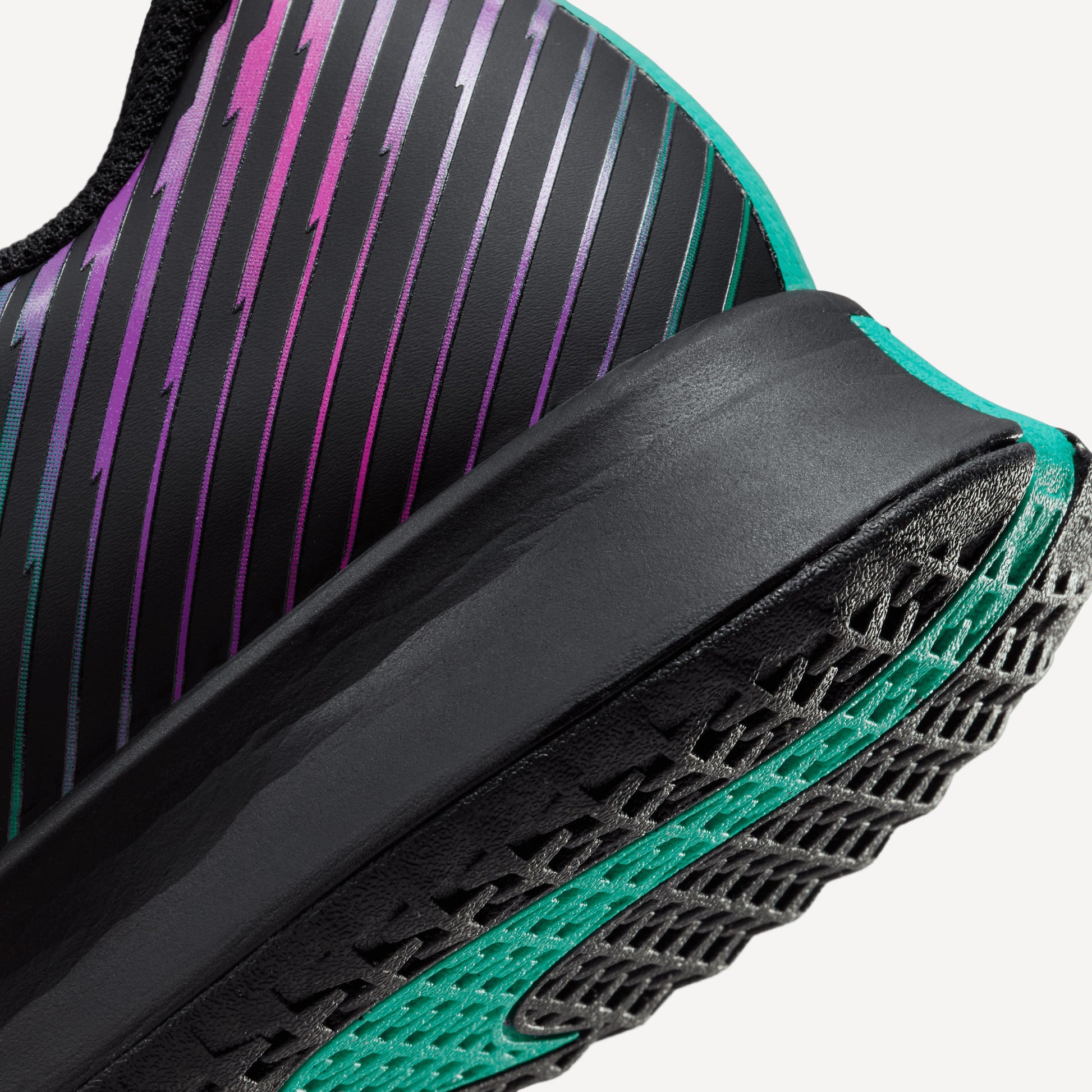 NikeCourt Air Zoom Vapor Pro 2 Premium Men's Hard Court Tennis Shoes Black (8)