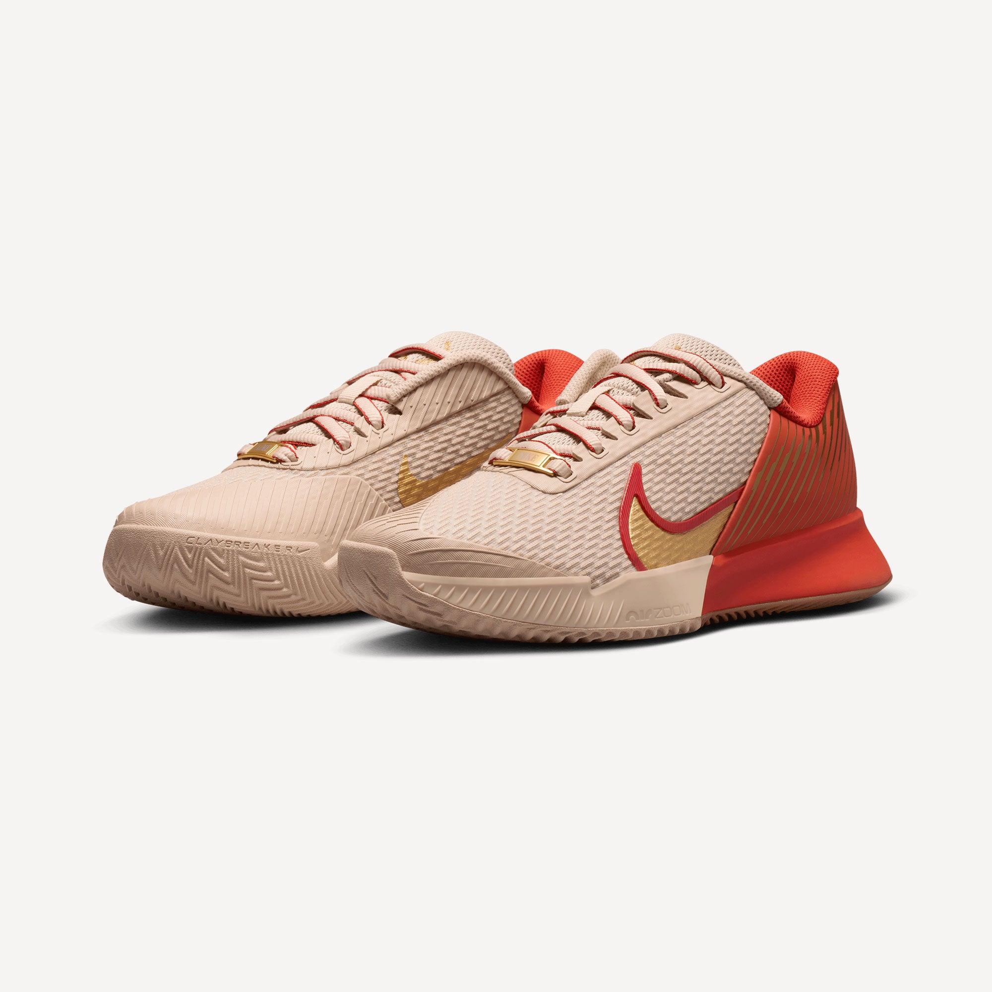 NikeCourt Air Zoom Vapor Pro 2 Premium Women's Clay Court Tennis Shoes - Sand (4)