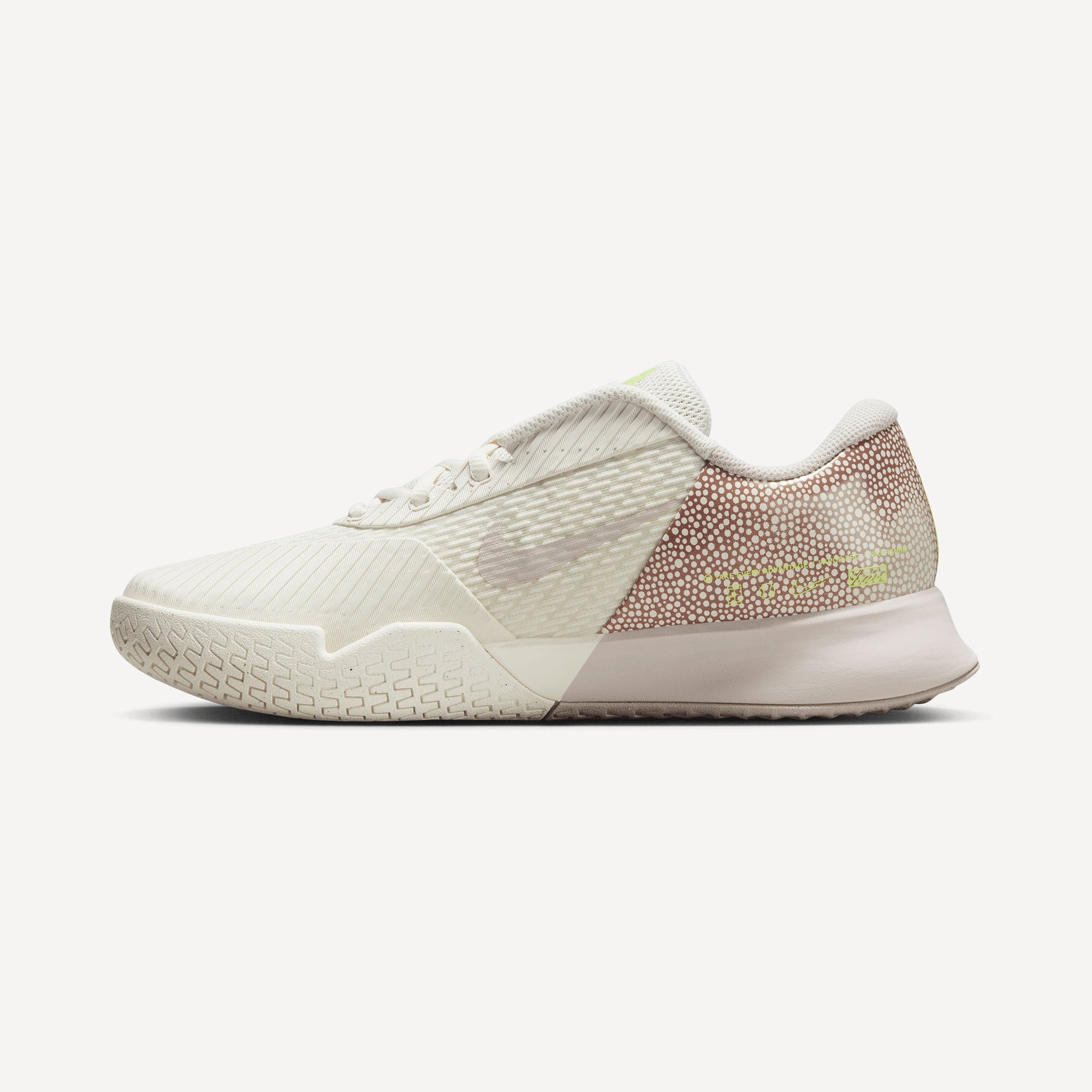 NikeCourt Air Zoom Vapor Pro 2 Premium Women's Hard Court Tennis Shoes - Grey (3)
