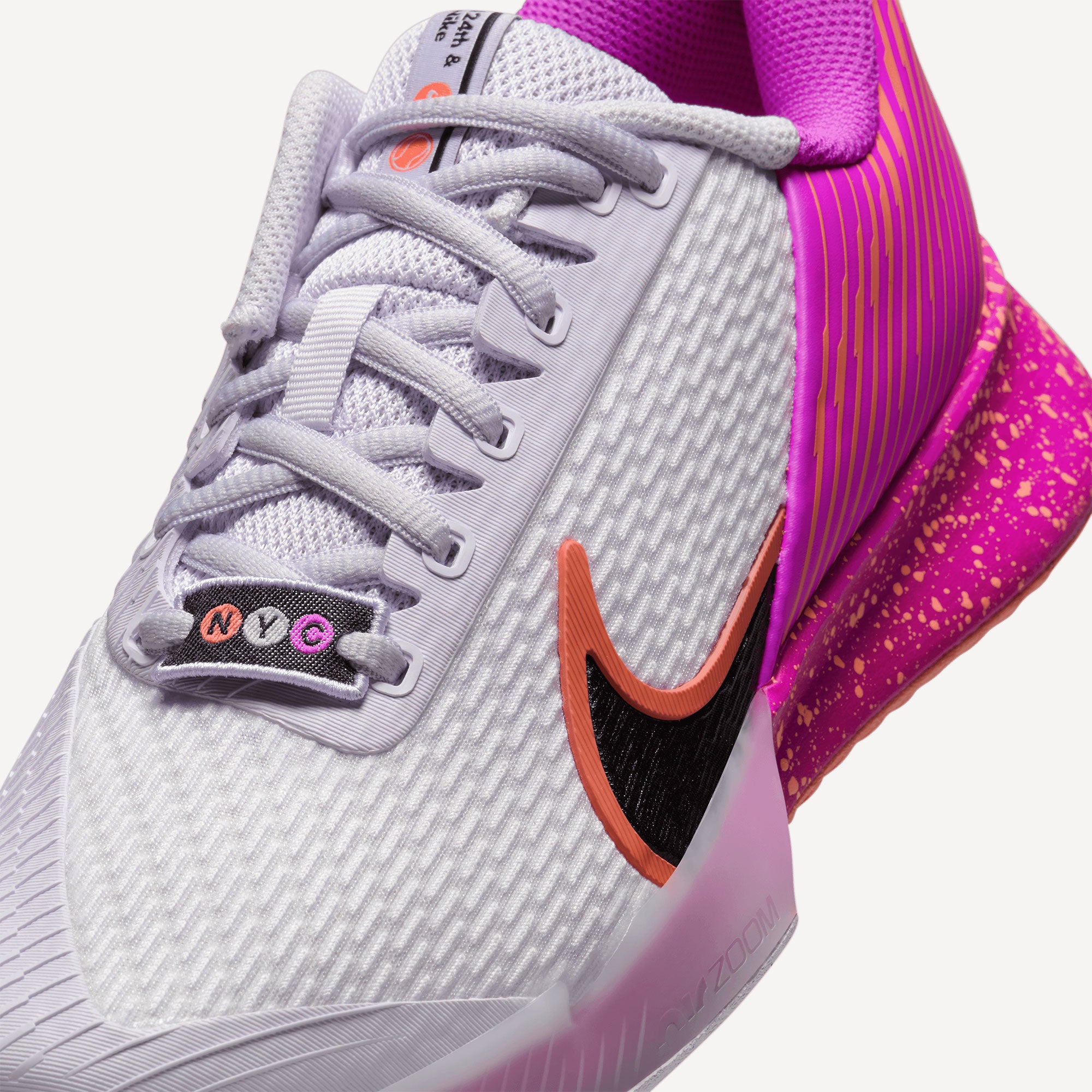 NikeCourt Air Zoom Vapor Pro 2 Premium Women's Hard Court Tennis Shoes - Purple (7)