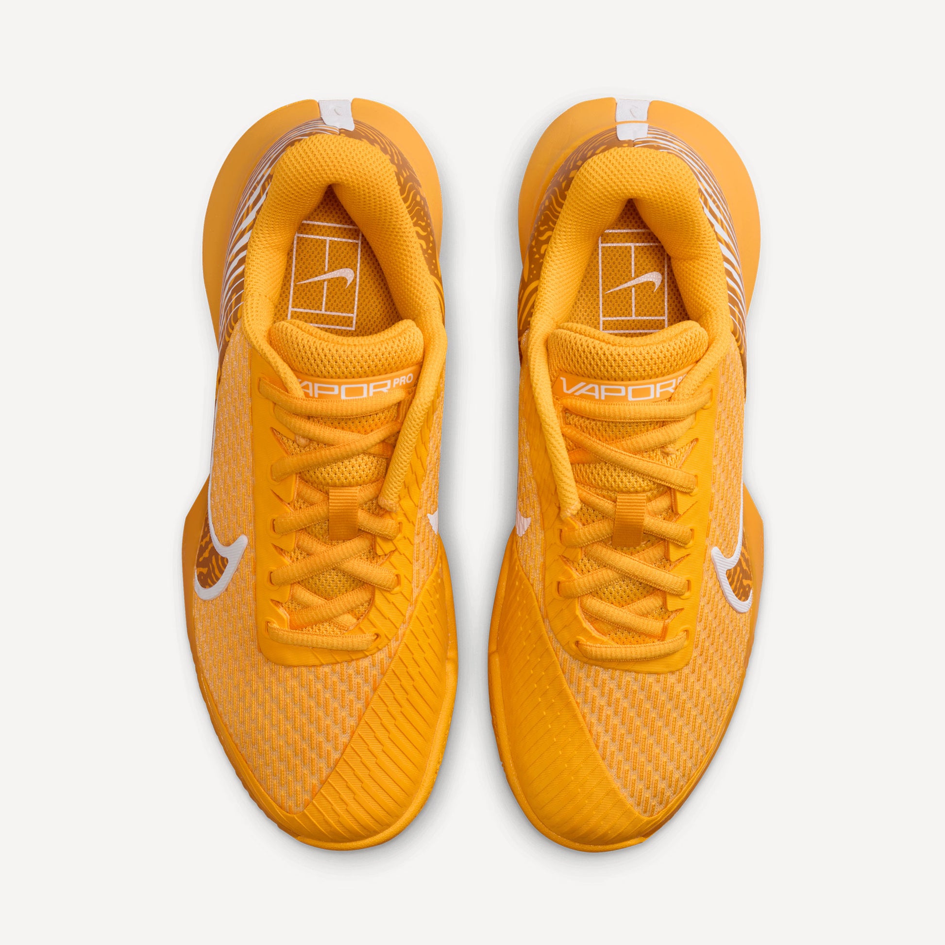 NikeCourt Air Zoom Vapor Pro 2 Women's Clay Court Tennis Shoes Yellow (6)