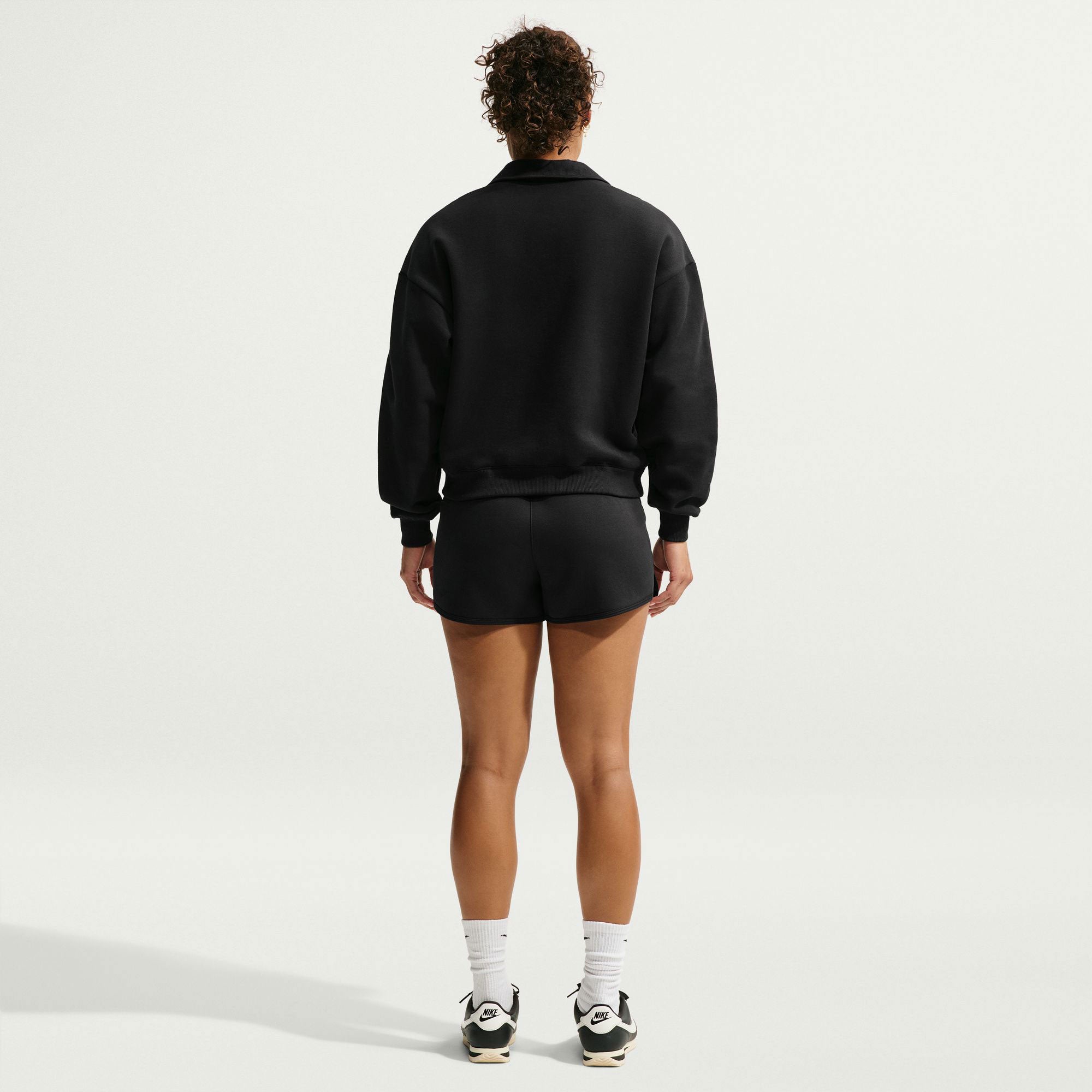 NikeCourt Court Women's Fleece Long-Sleeve Tennis Top - Black (5)
