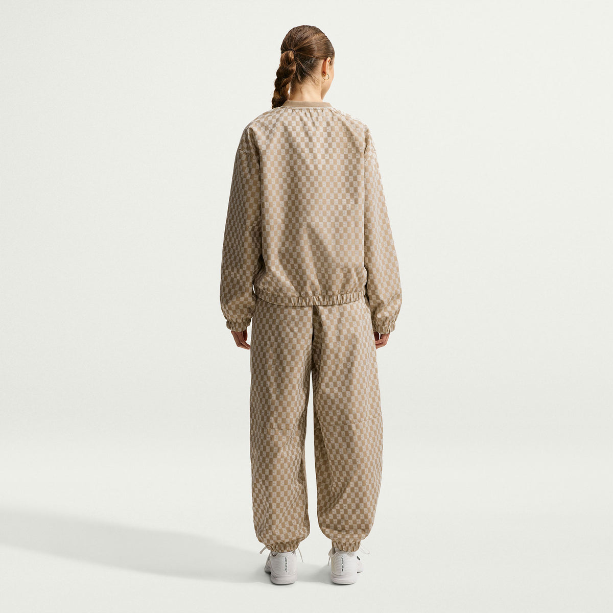 NikeCourt Court Women's Oversized Mid-Rise Tennis Pants - Brown (2)