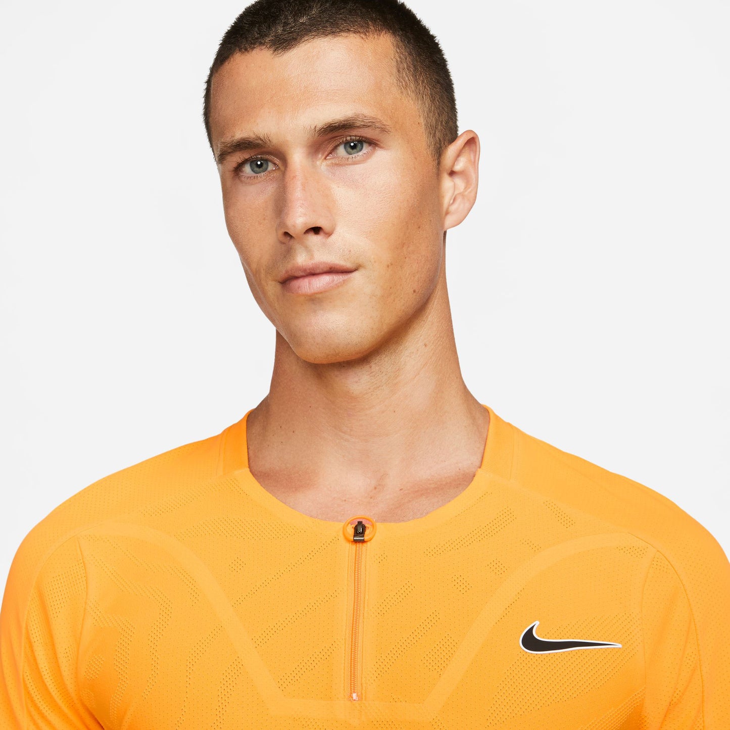 NikeCourt Dri-FIT ADV Slam New York Men's Tennis Polo Orange (3)