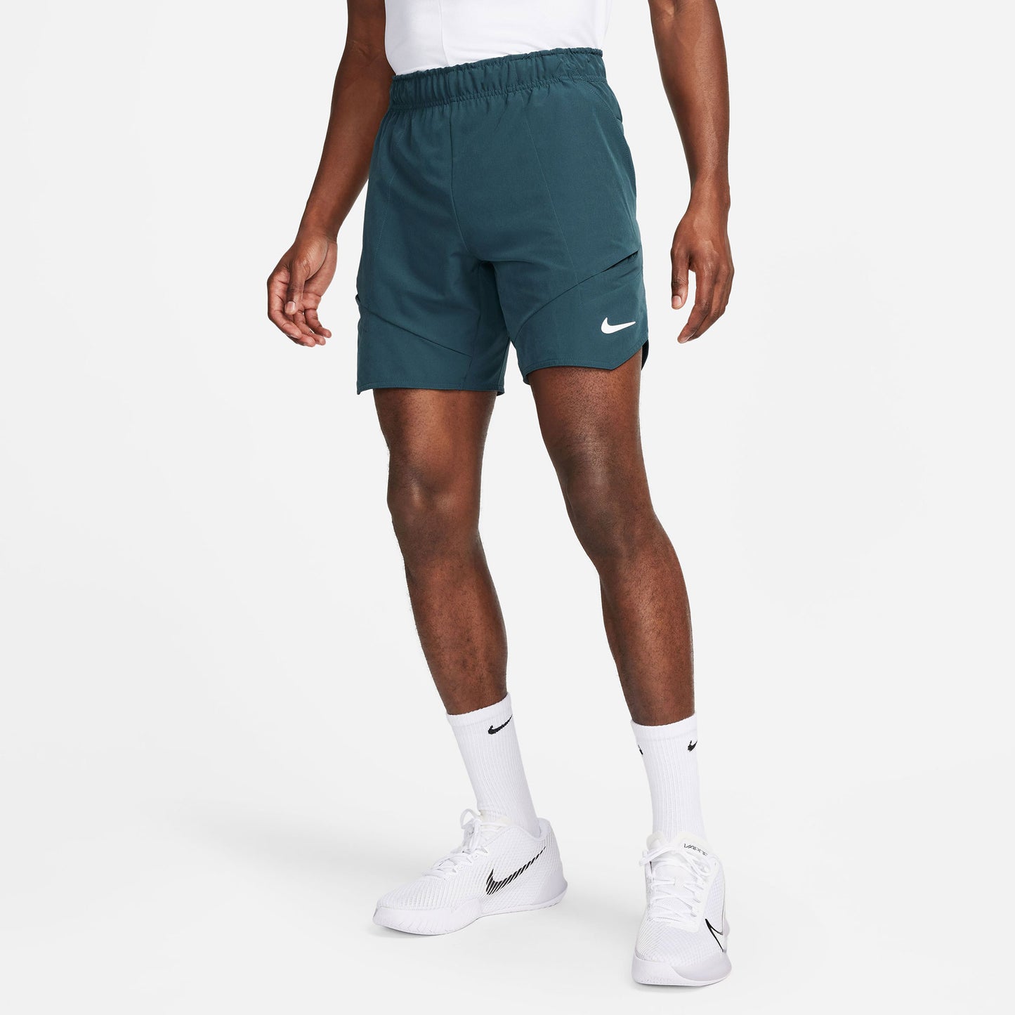 NikeCourt Dri-FIT Advantage Men's 7-Inch Tennis Shorts Green (1)