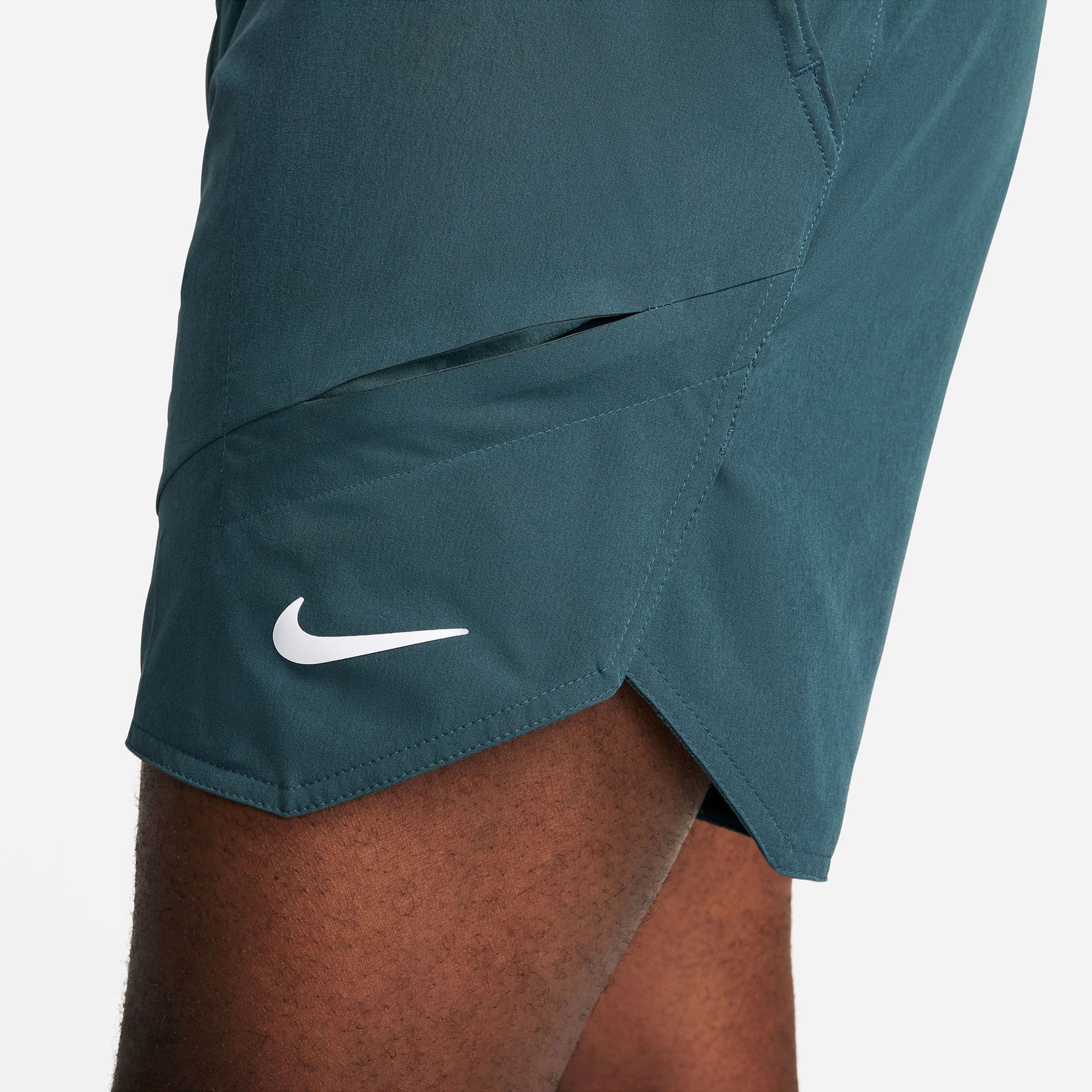 NikeCourt Dri-FIT Advantage Men's 7-Inch Tennis Shorts Green (6)