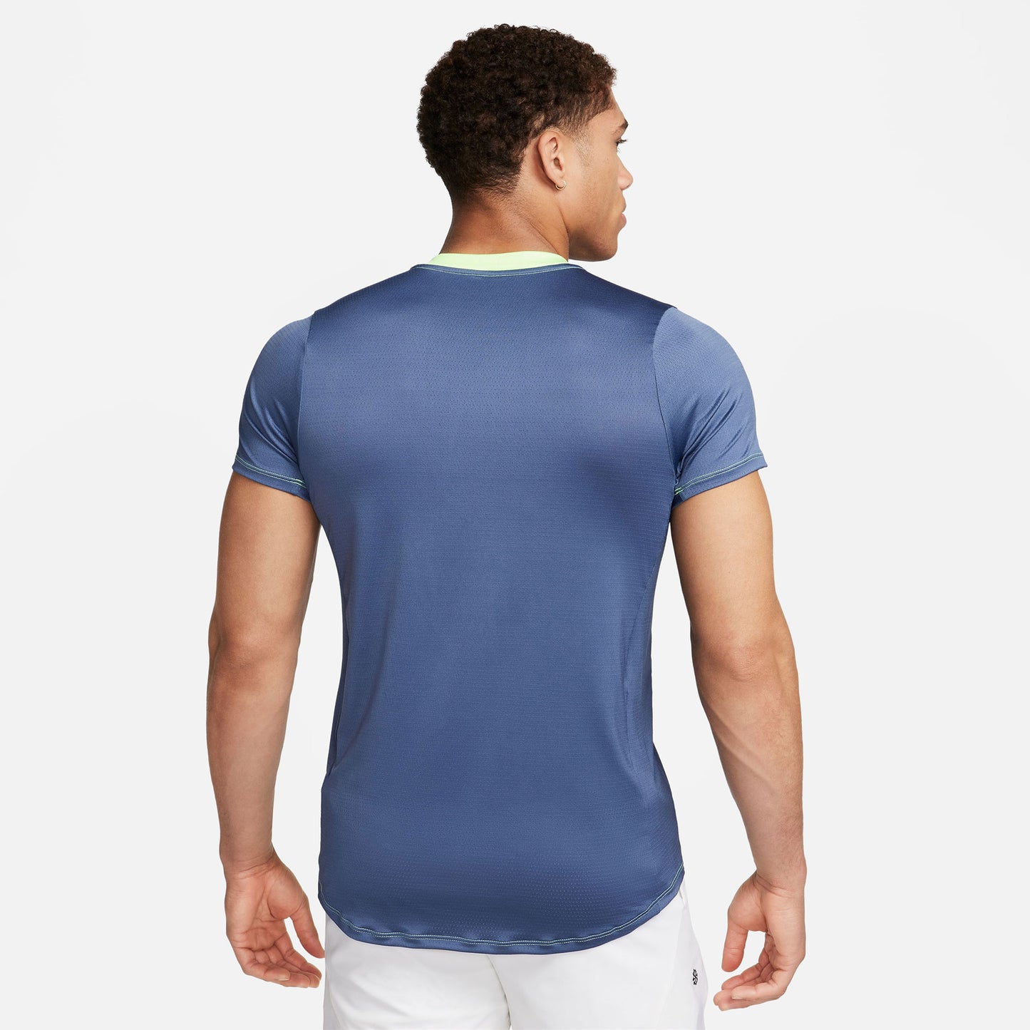 NikeCourt Dri-FIT Advantage Men's Tennis Shirt Blue (2)