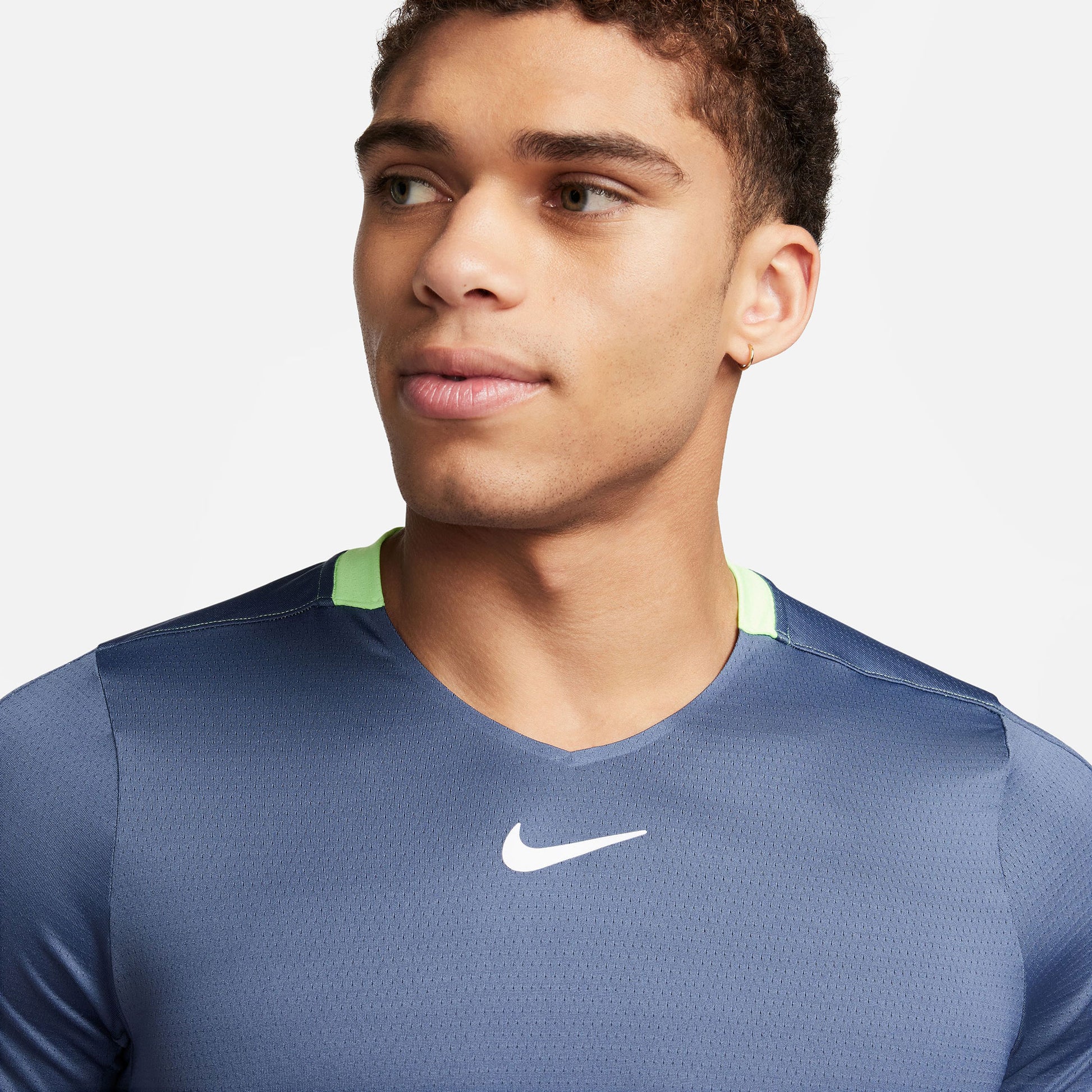 NikeCourt Dri-FIT Advantage Men's Tennis Shirt Blue (3)