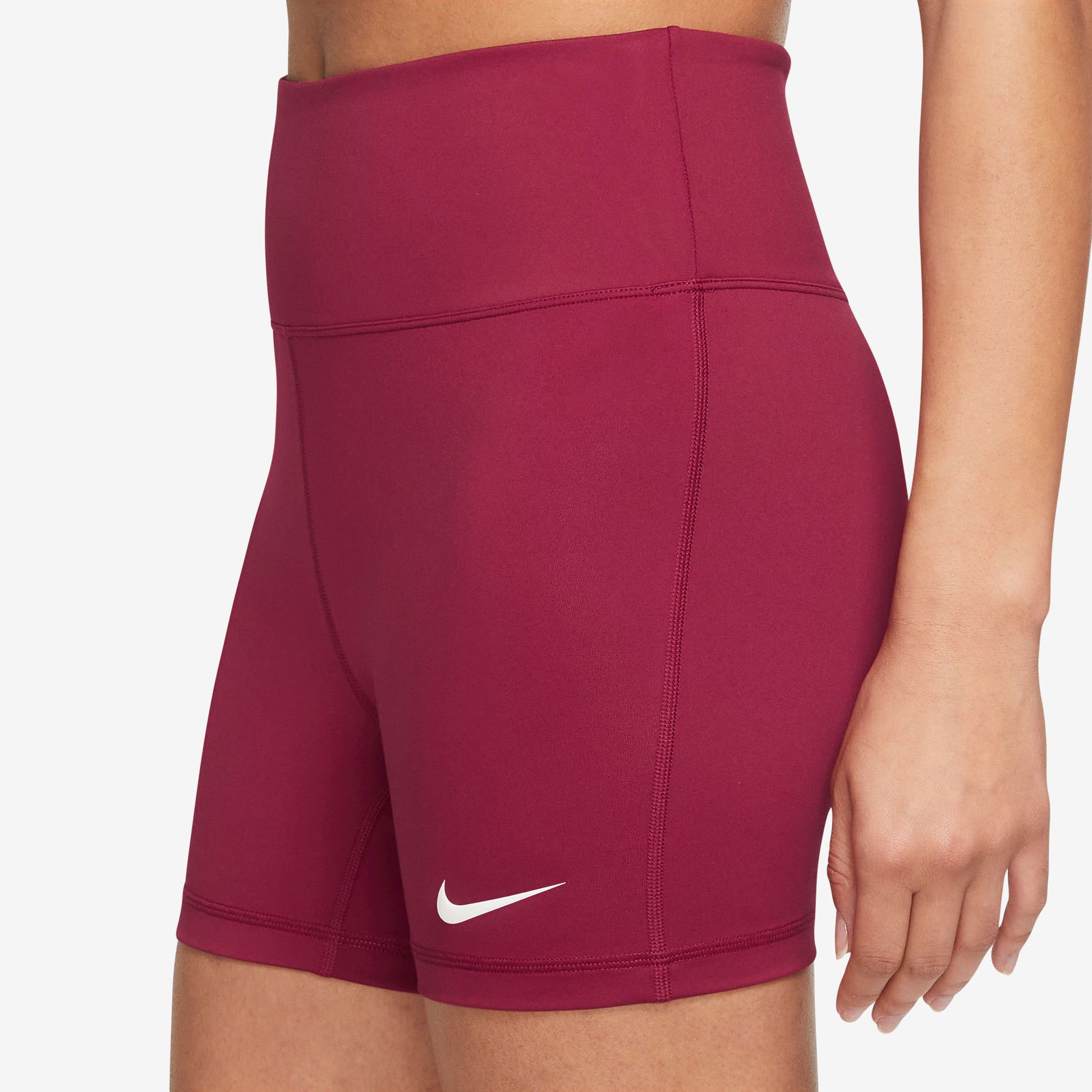 NikeCourt Dri-FIT Advantage Women's 4-Inch High-Rise Tennis Shorts Red (3)