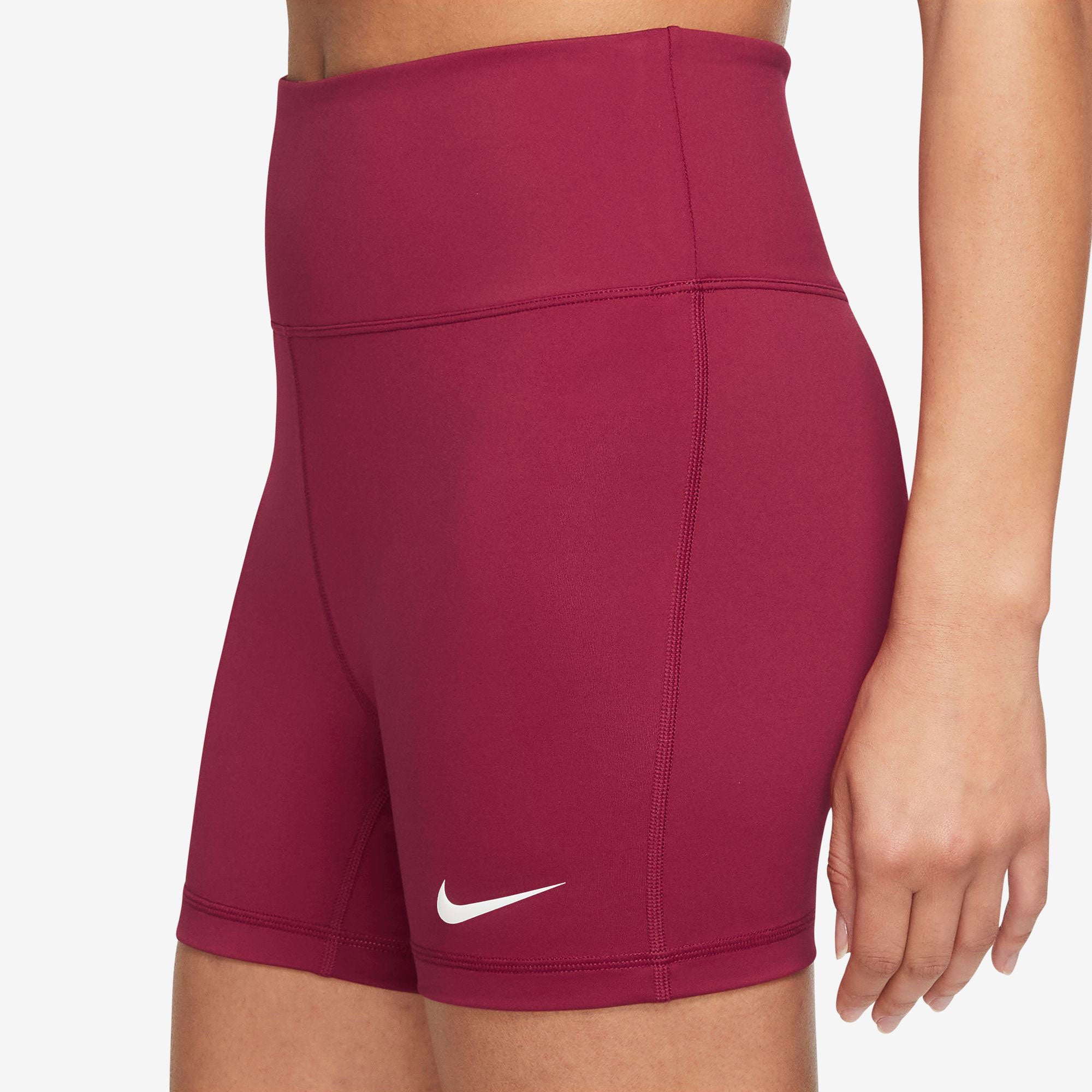 NikeCourt Dri-FIT Advantage Women's 4-Inch High-Rise Tennis Shorts Red Tennis Only