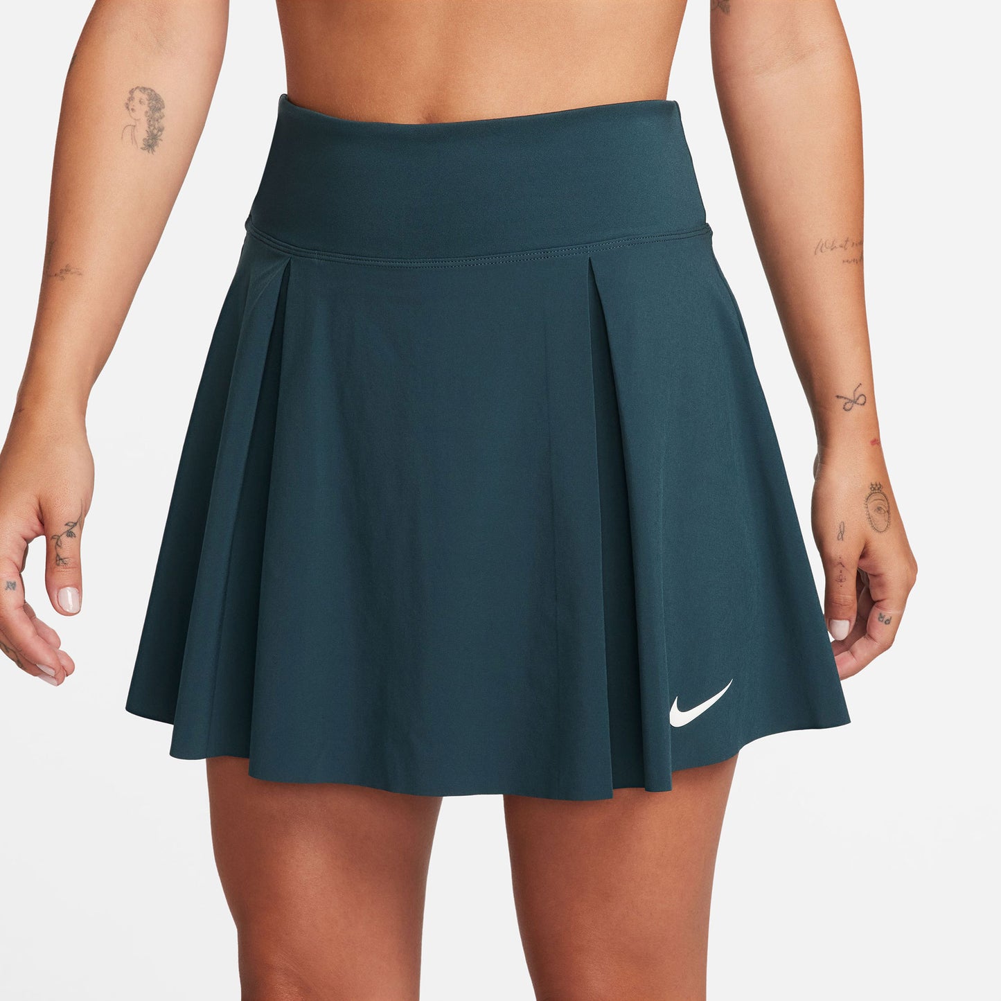 NikeCourt Dri-FIT Advantage Women's Regular Tennis Skirt Green (3)