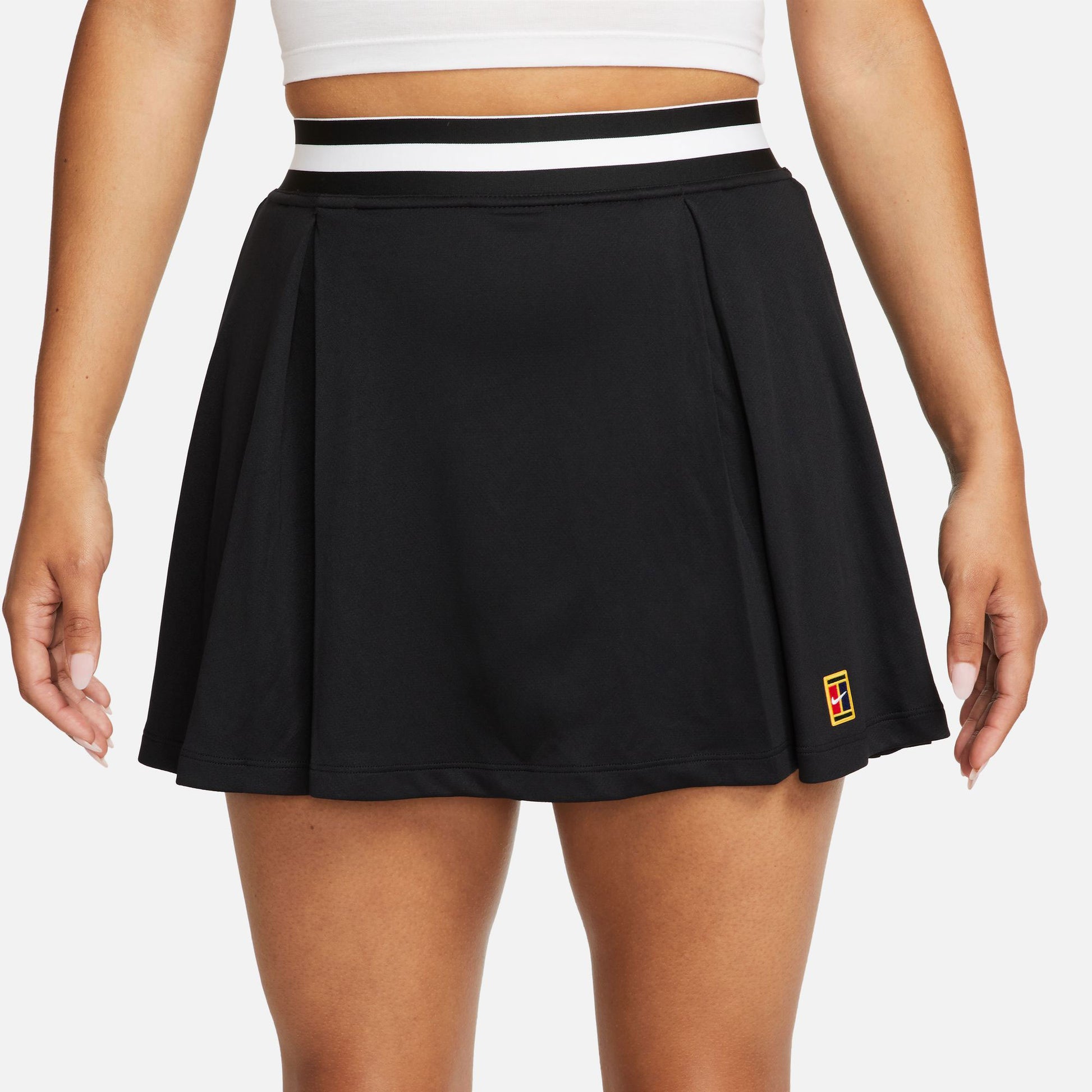 NikeCourt Dri-FIT Heritage Women's Tennis Skirt Black (3)