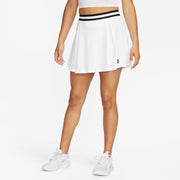 NikeCourt Dri-FIT Heritage Women's Tennis Skirt White (1)