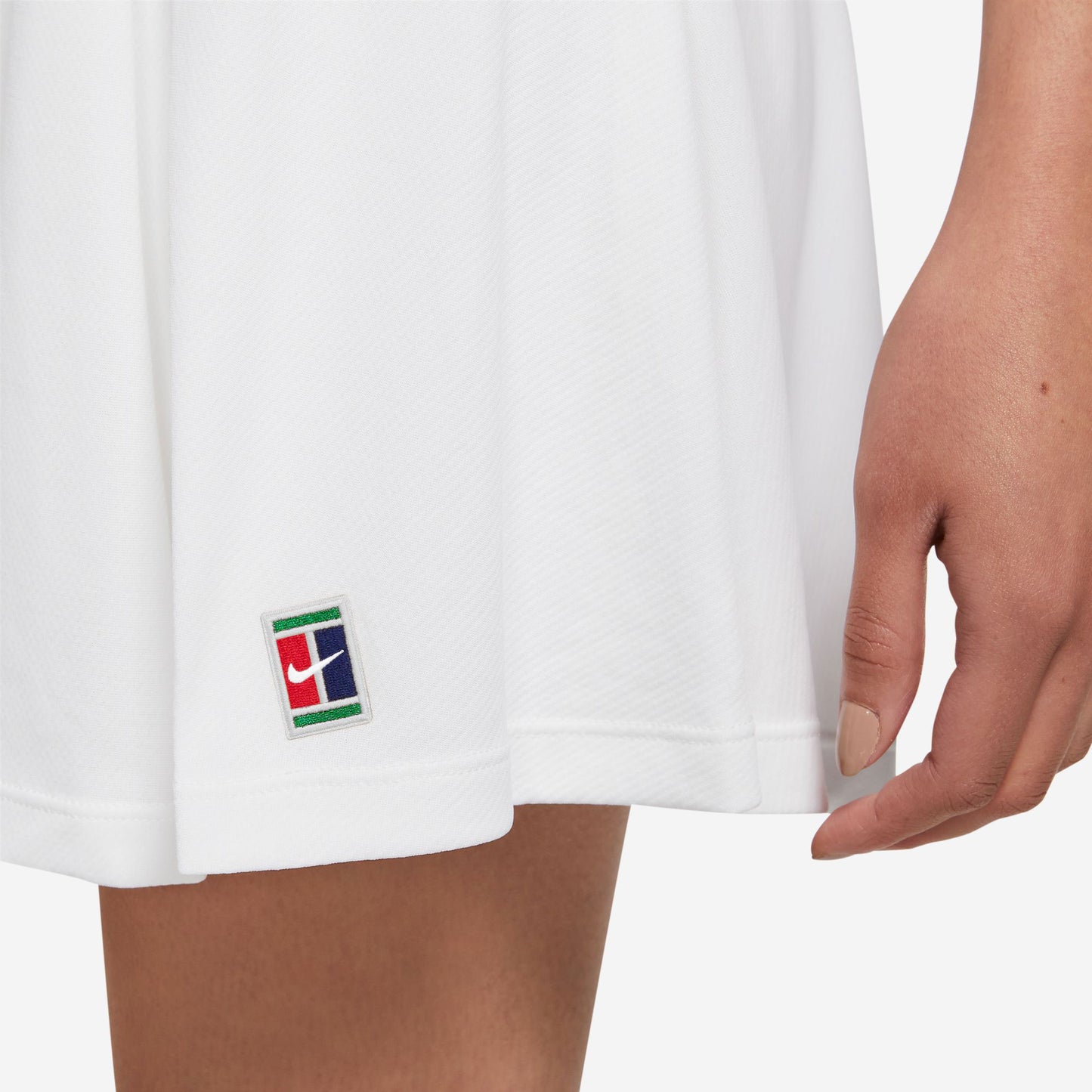 NikeCourt Dri-FIT Heritage Women's Tennis Skirt White (5)