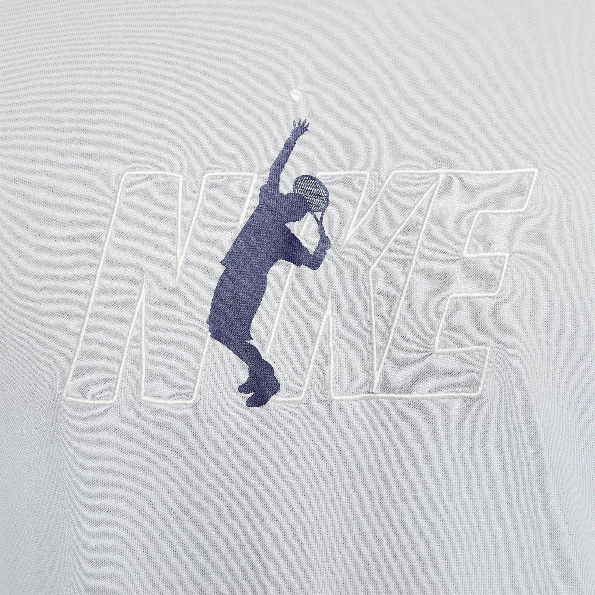 NikeCourt Dri-FIT Men's Tennis T-Shirt - Grey (4)