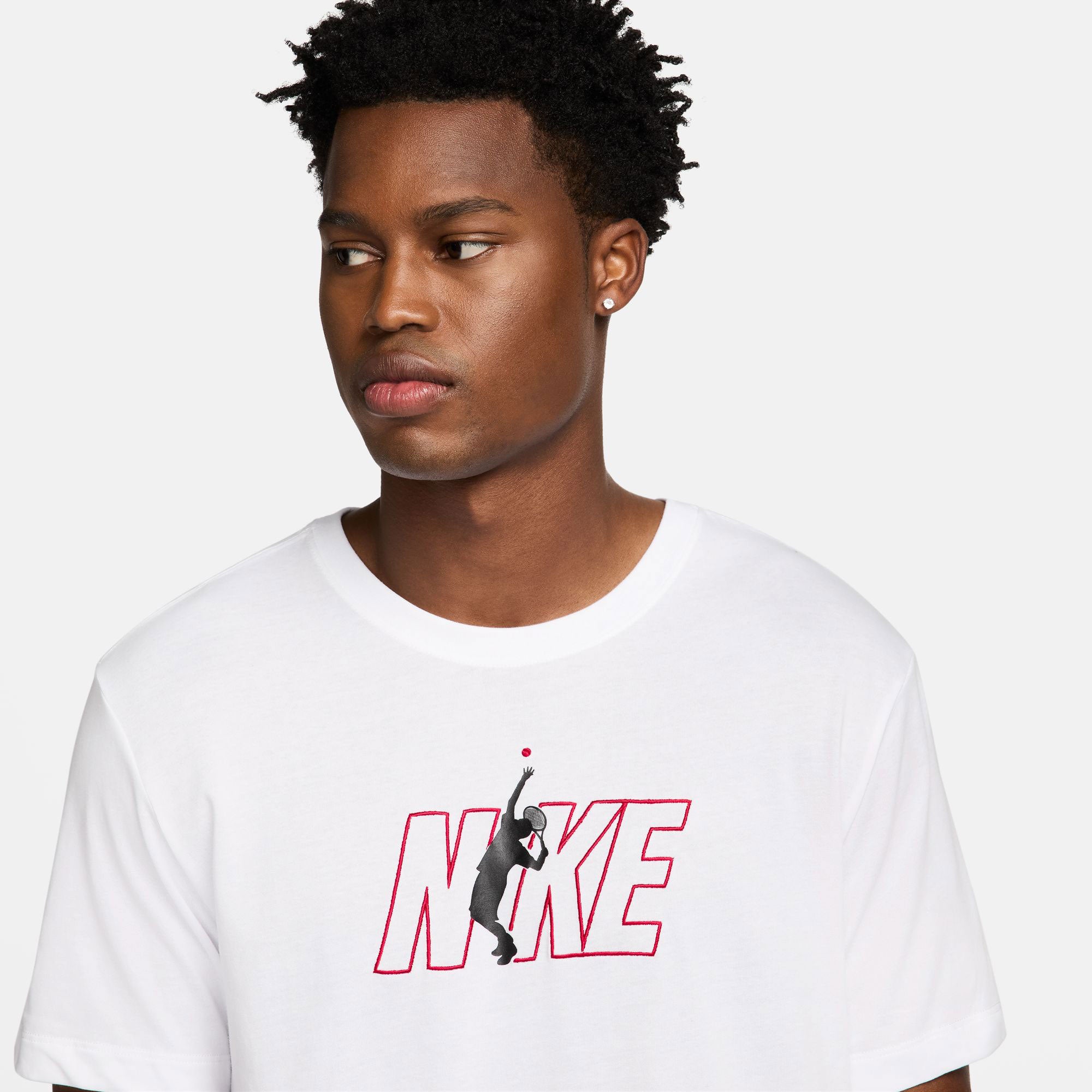 NikeCourt Dri-FIT Men's Tennis T-Shirt - White (3)