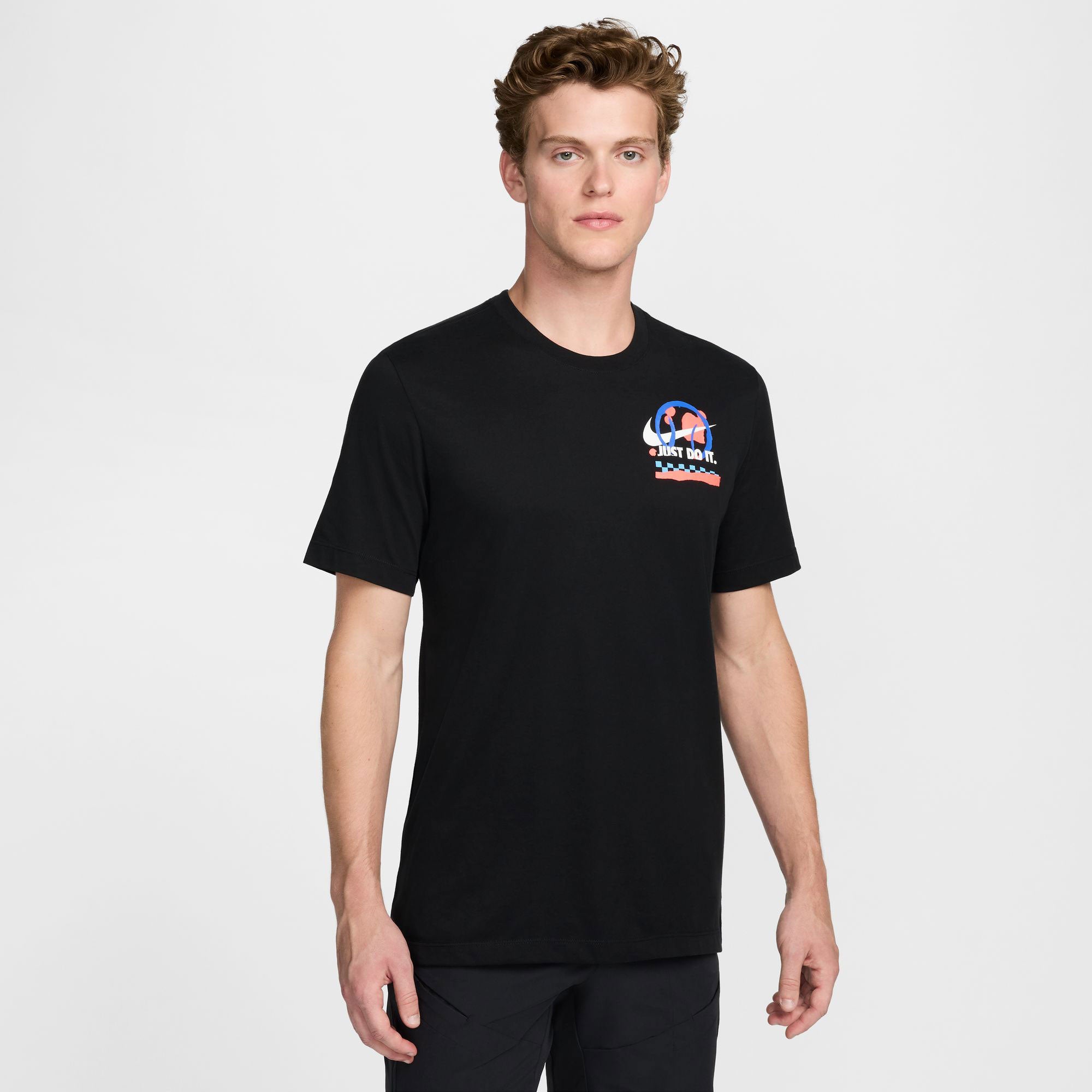 NikeCourt Dri-FIT Men's Tennis T-Shirt - Black (1)