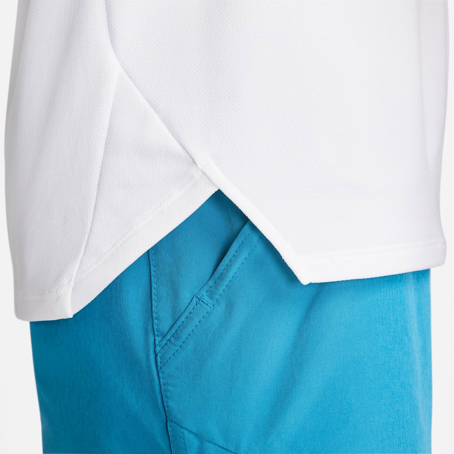 NikeCourt Dri-FIT Slam London Men's Tennis Shirt White (4)